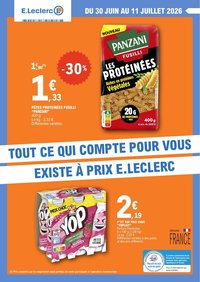 Catalogue E.LECLERC - 40 ANS SCAPALSACE JUIN - PME UNIQUEMENT ECAT