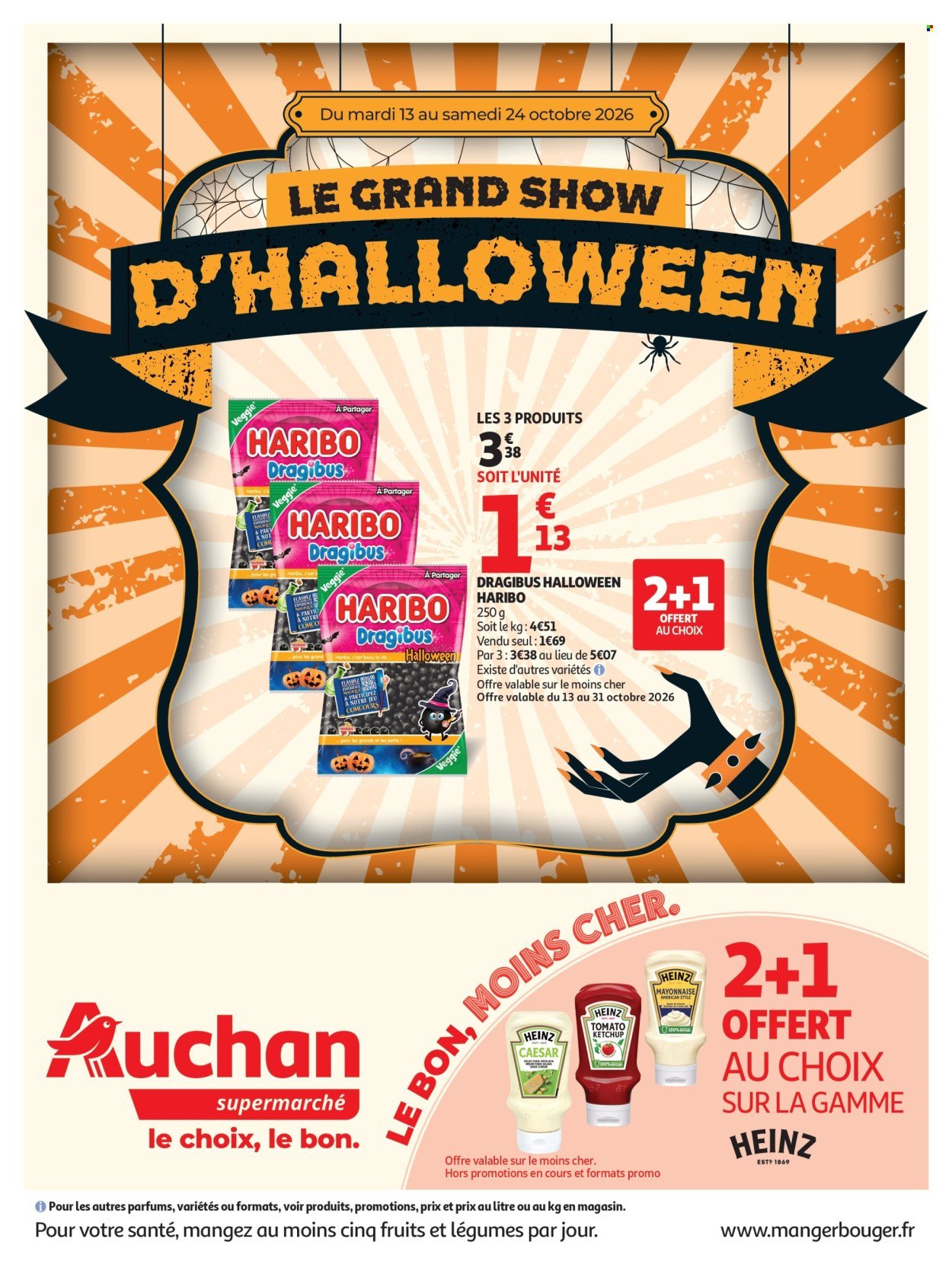 Catalogue AUCHAN - Halloween supers