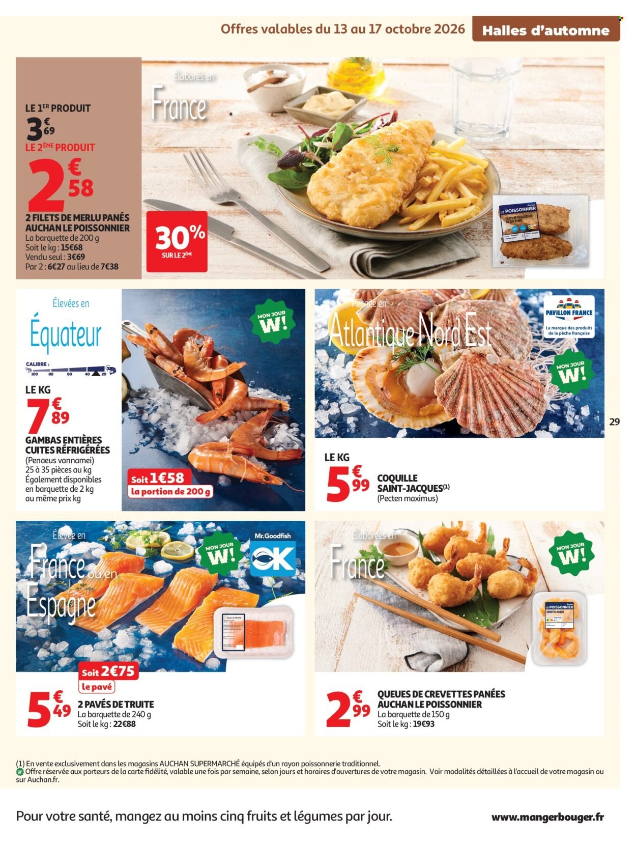 Catalogue AUCHAN - Halloween supers