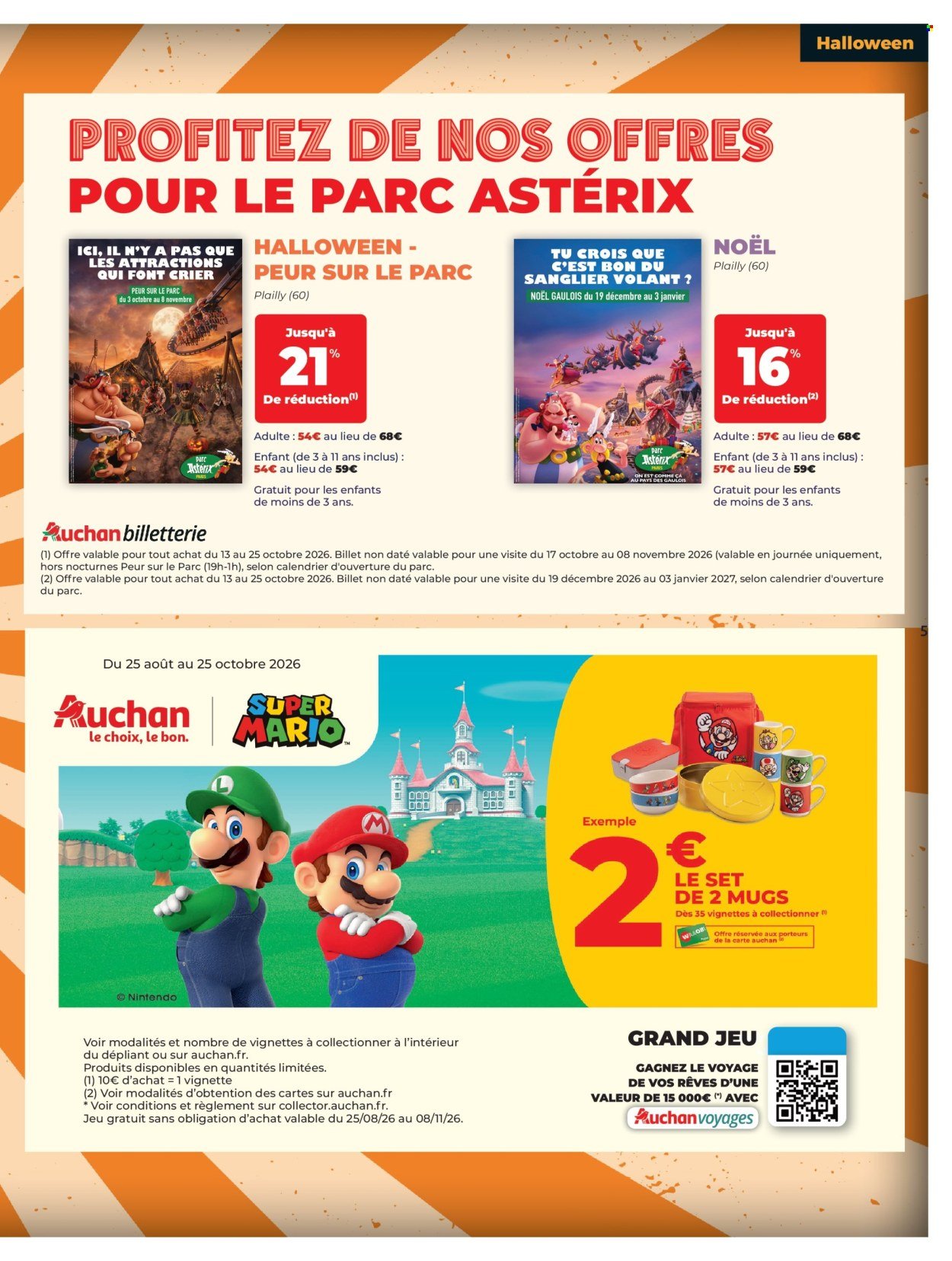 Catalogue AUCHAN - Halloween supers