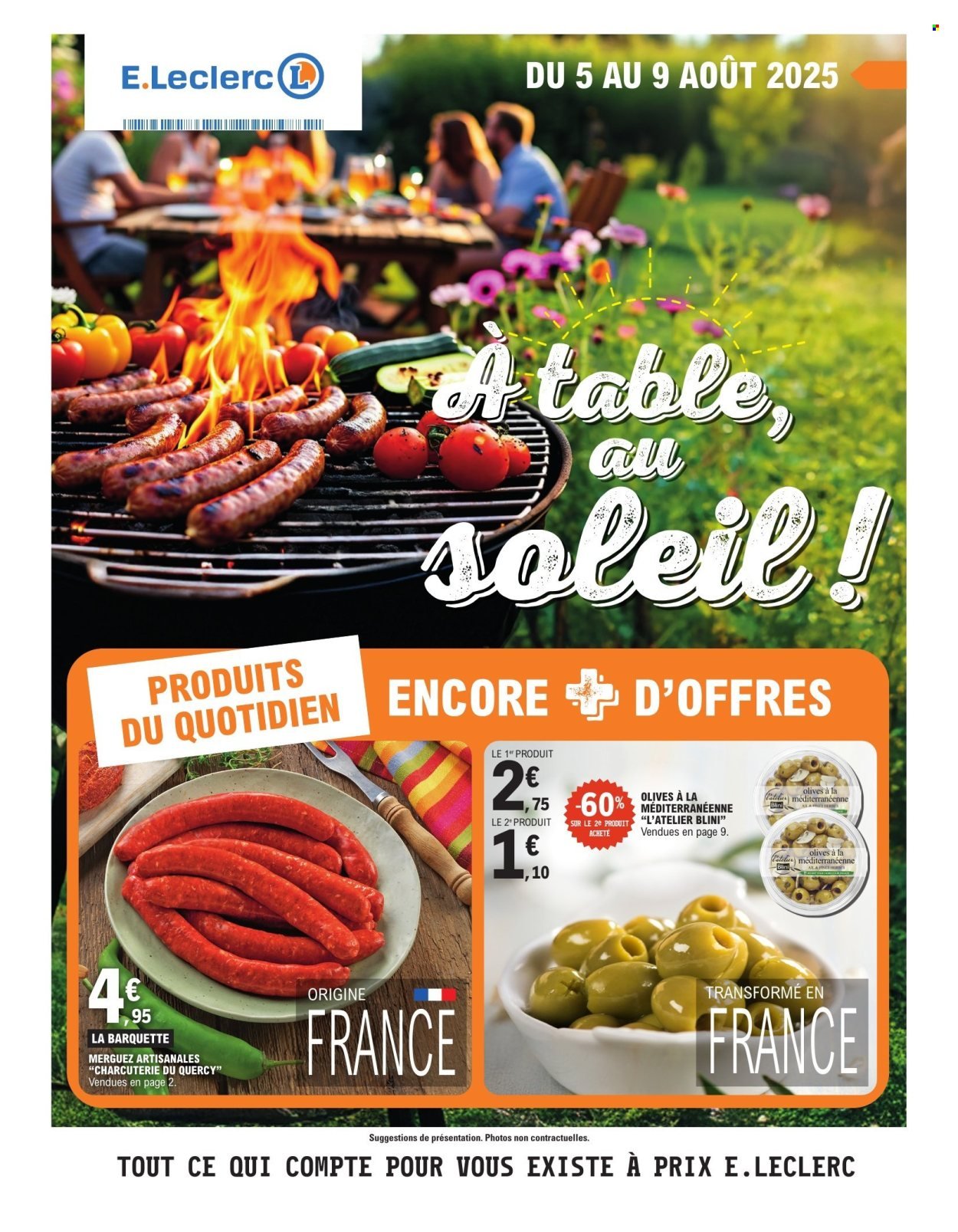 Catalogue E.LECLERC - TRAFIC POUVOIR D'ACHAT (2025-08-05 - 2025-08-09)