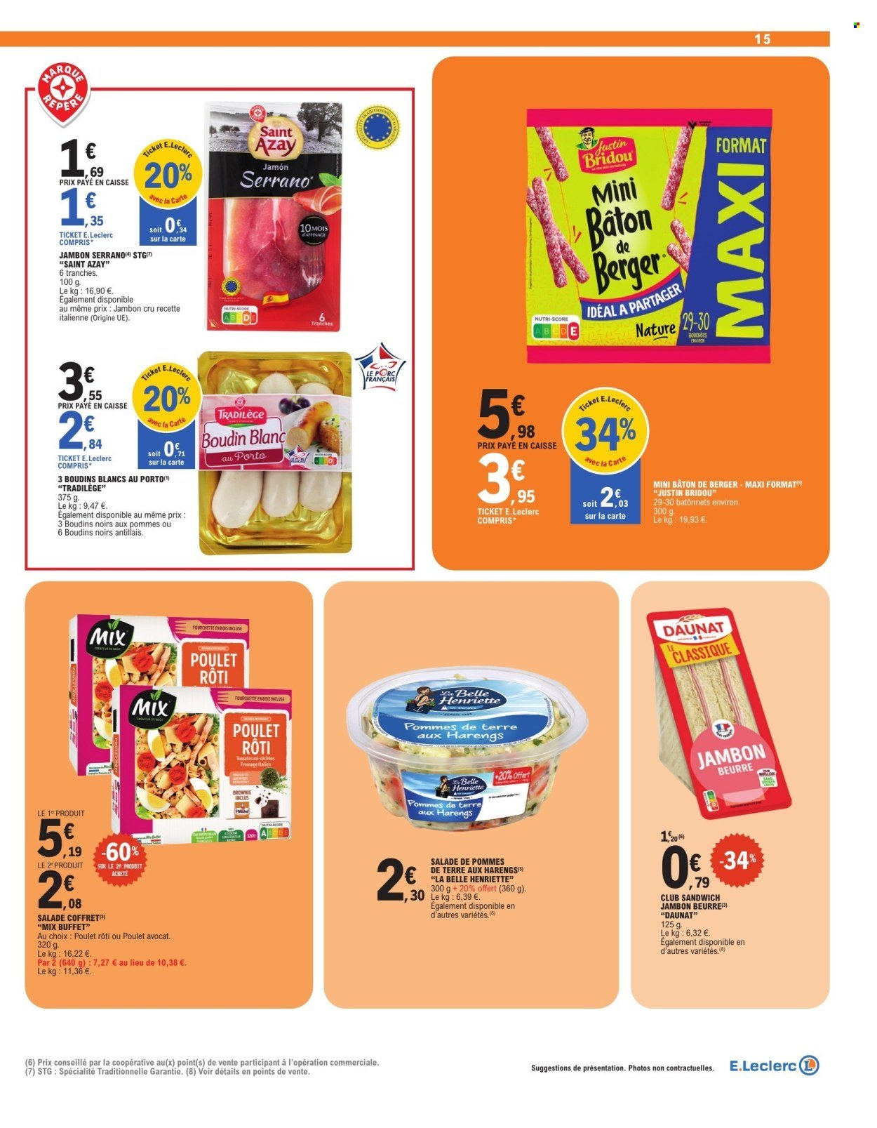 Catalogue E.LECLERC - TRAFIC POUVOIR D'ACHAT (2025-08-05 - 2025-08-09)