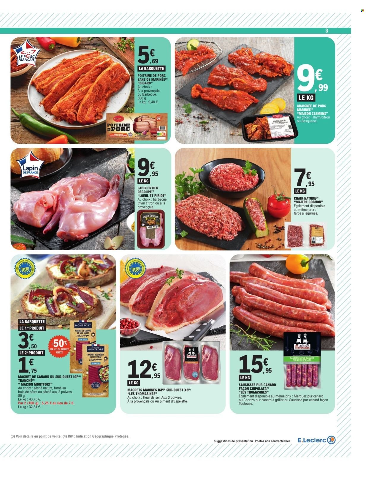 Catalogue E.LECLERC - TRAFIC POUVOIR D'ACHAT (2025-08-05 - 2025-08-09)