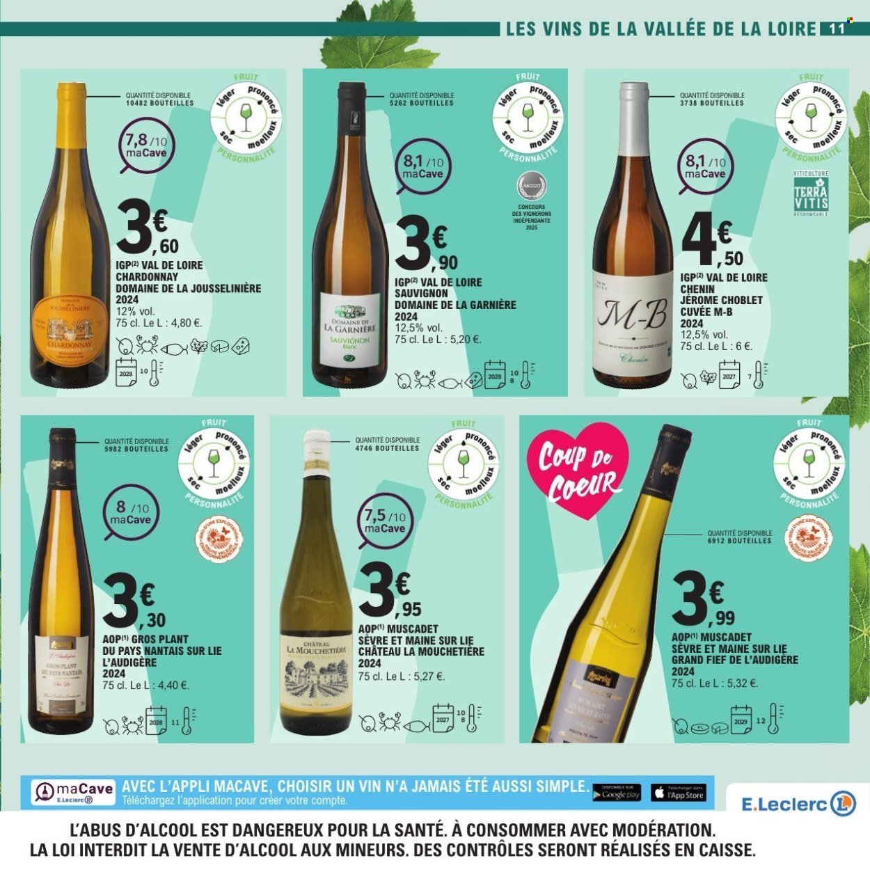 Catalogue E.LECLERC - FOIRE AUX VINS (2025-09-27 - 2025-10-11)