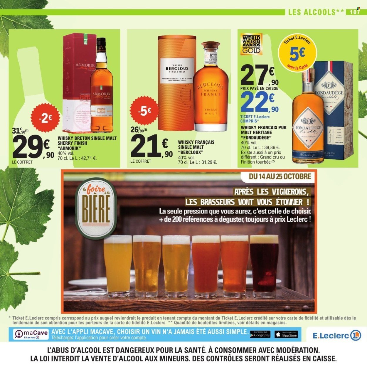 Catalogue E.LECLERC - FOIRE AUX VINS (2025-09-27 - 2025-10-11)