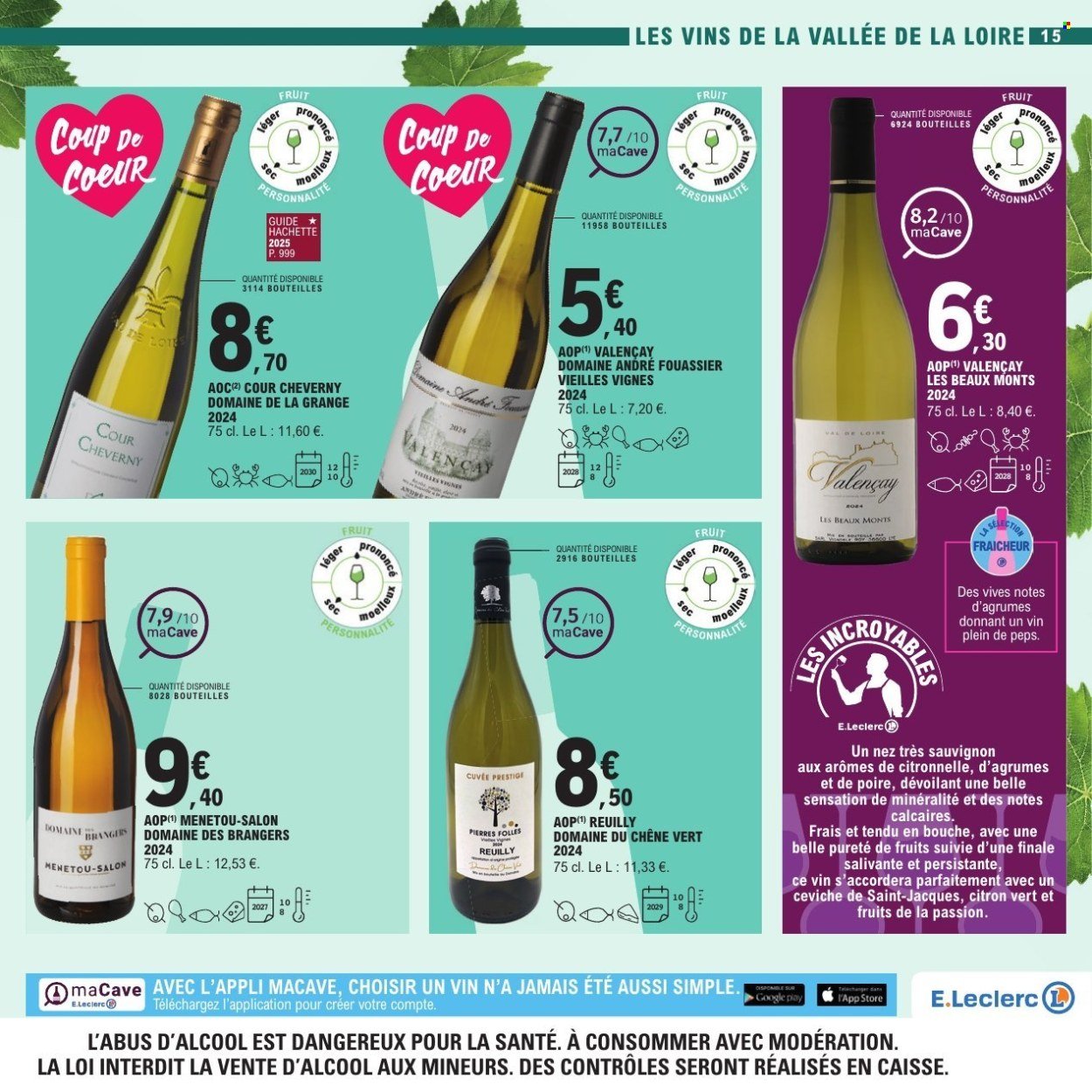Catalogue E.LECLERC - FOIRE AUX VINS (2025-09-27 - 2025-10-11)