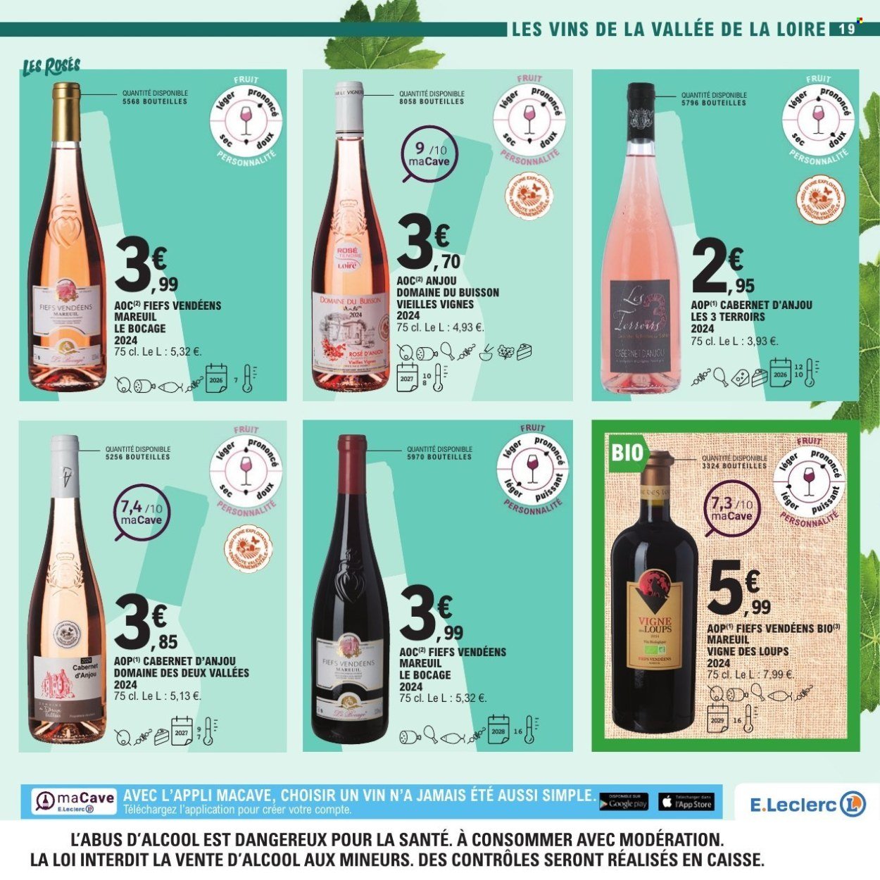 Catalogue E.LECLERC - FOIRE AUX VINS (2025-09-27 - 2025-10-11)