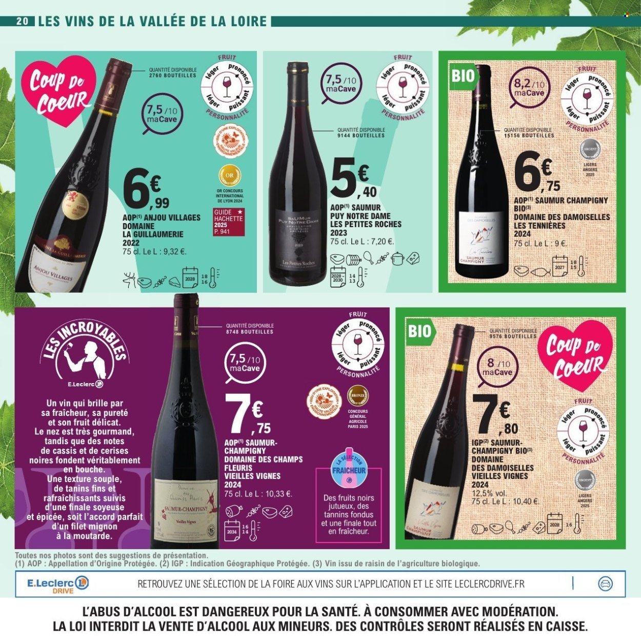 Catalogue E.LECLERC - FOIRE AUX VINS (2025-09-27 - 2025-10-11)
