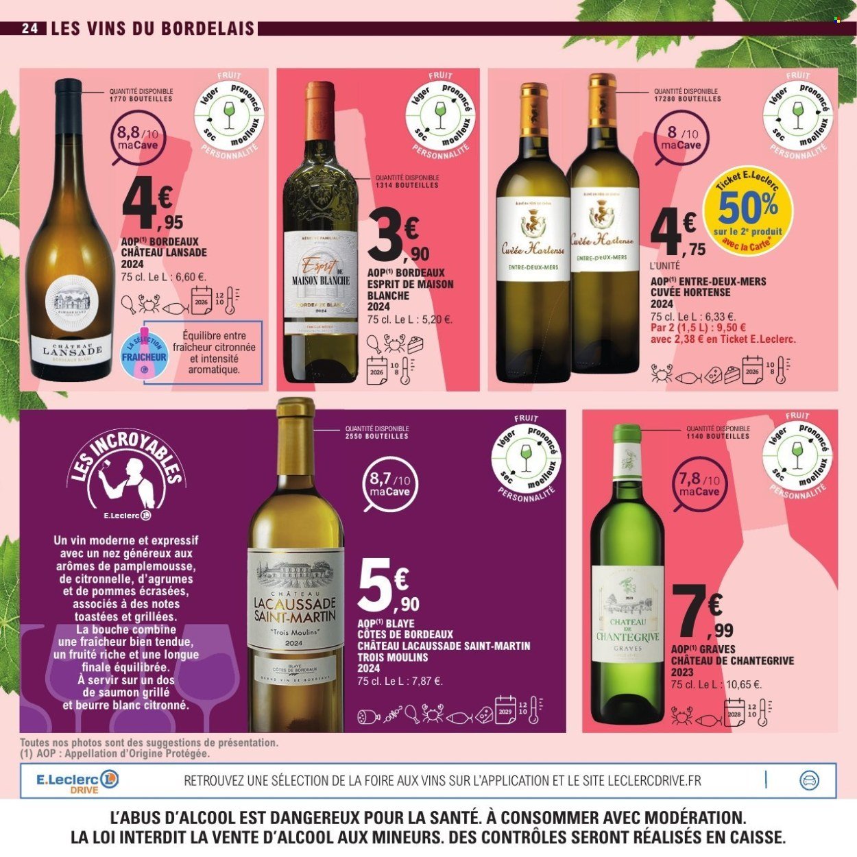 Catalogue E.LECLERC - FOIRE AUX VINS (2025-09-27 - 2025-10-11)