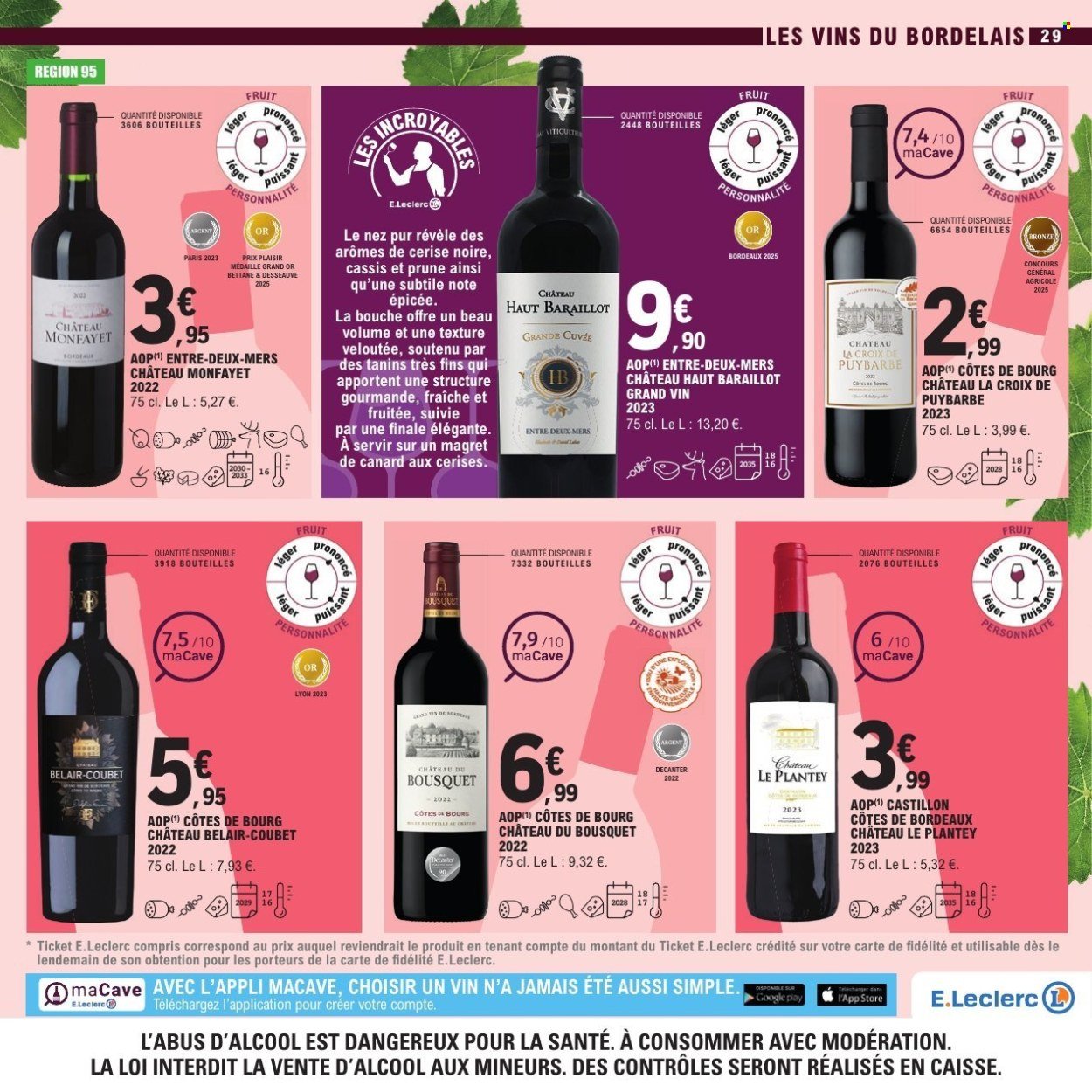 Catalogue E.LECLERC - FOIRE AUX VINS (2025-09-27 - 2025-10-11)