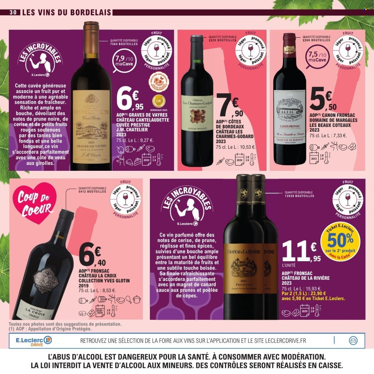 Catalogue E.LECLERC - FOIRE AUX VINS (2025-09-27 - 2025-10-11)