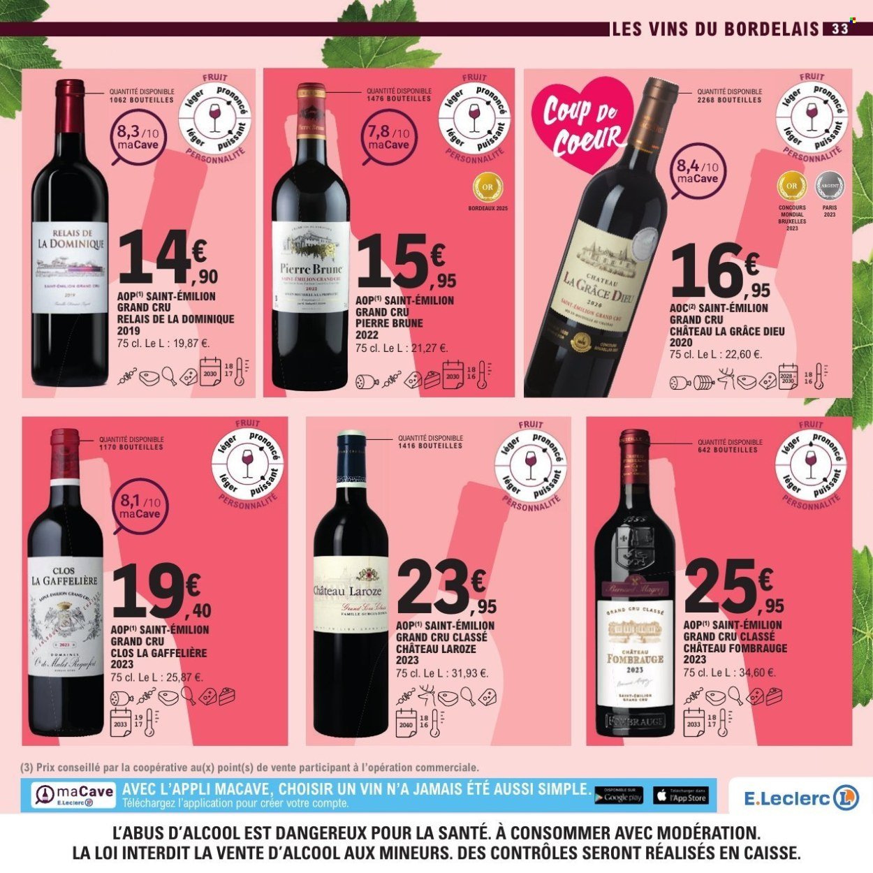 Catalogue E.LECLERC - FOIRE AUX VINS (2025-09-27 - 2025-10-11)