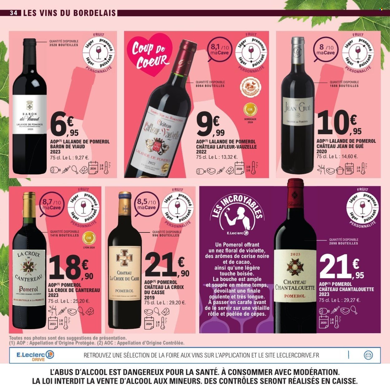 Catalogue E.LECLERC - FOIRE AUX VINS (2025-09-27 - 2025-10-11)