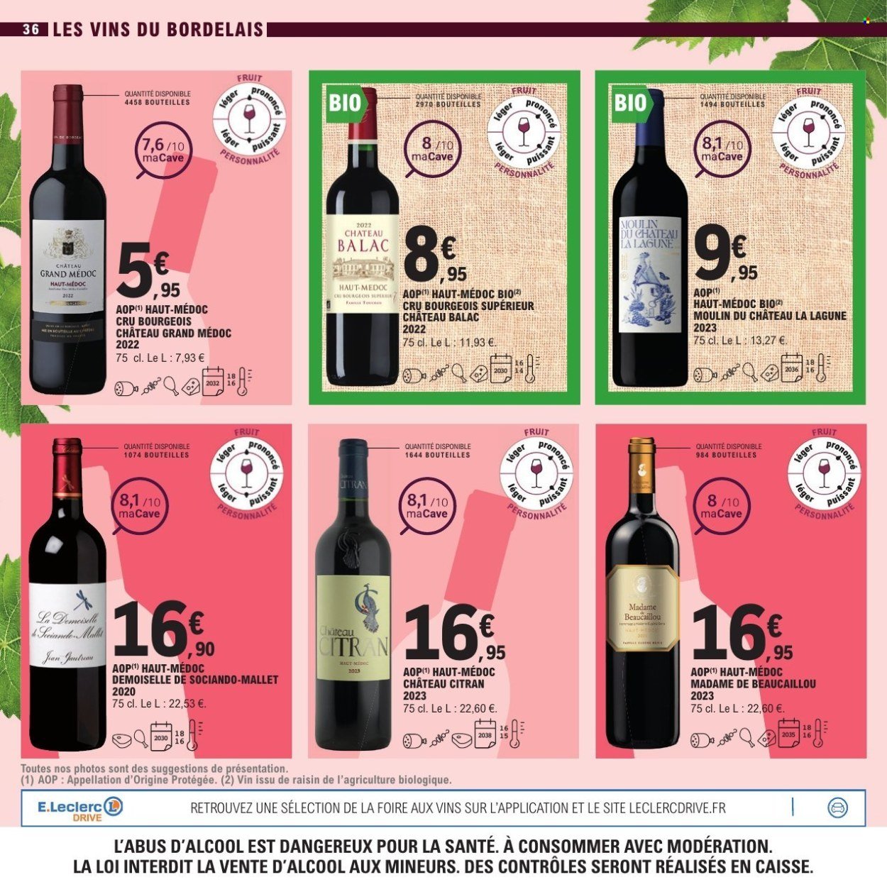 Catalogue E.LECLERC - FOIRE AUX VINS (2025-09-27 - 2025-10-11)