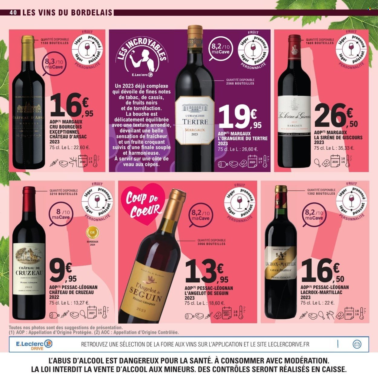 Catalogue E.LECLERC - FOIRE AUX VINS (2025-09-27 - 2025-10-11)