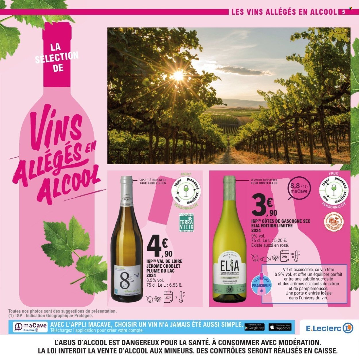 Catalogue E.LECLERC - FOIRE AUX VINS (2025-09-27 - 2025-10-11)