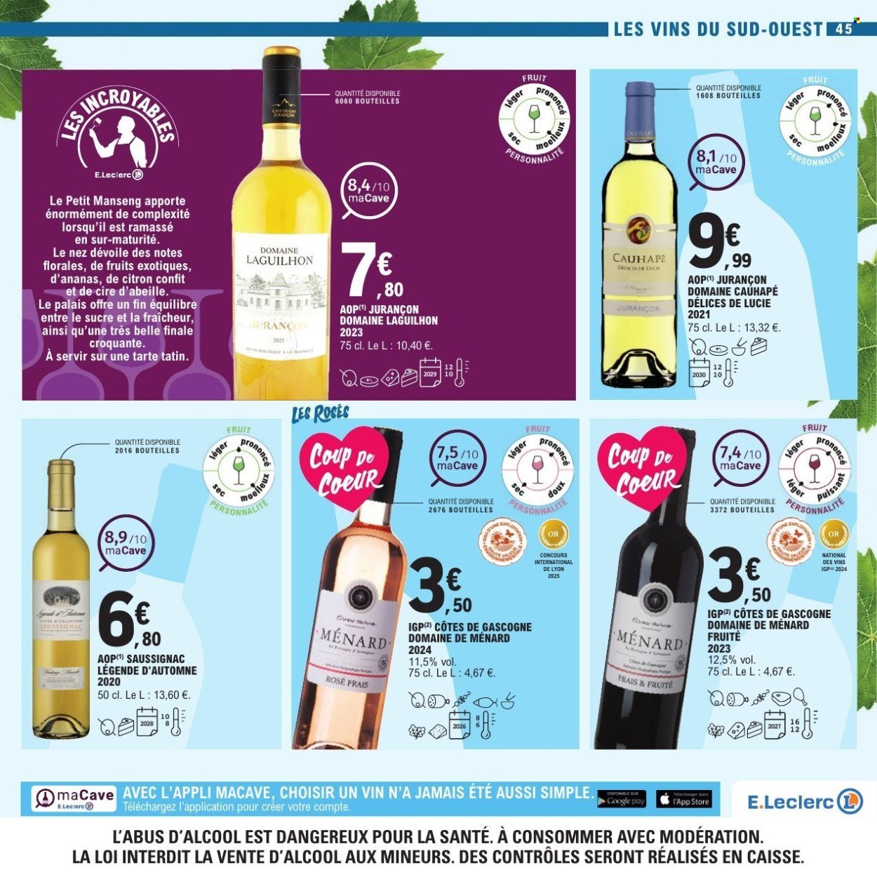 Catalogue E.LECLERC - FOIRE AUX VINS (2025-09-27 - 2025-10-11)