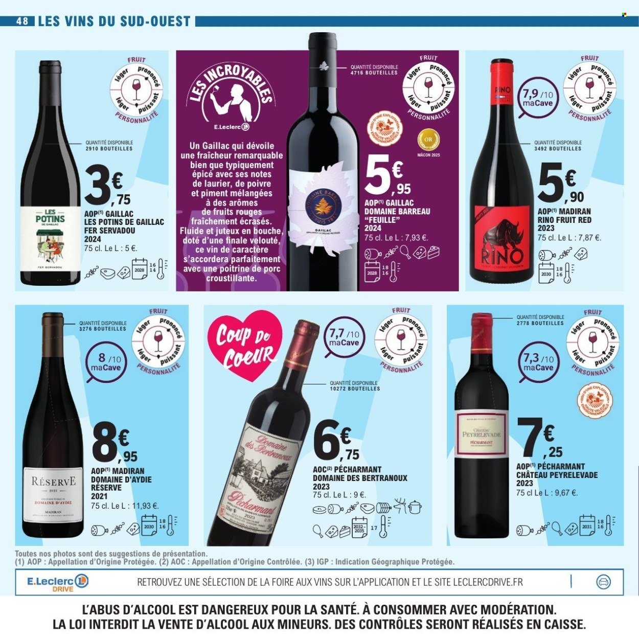 Catalogue E.LECLERC - FOIRE AUX VINS (2025-09-27 - 2025-10-11)