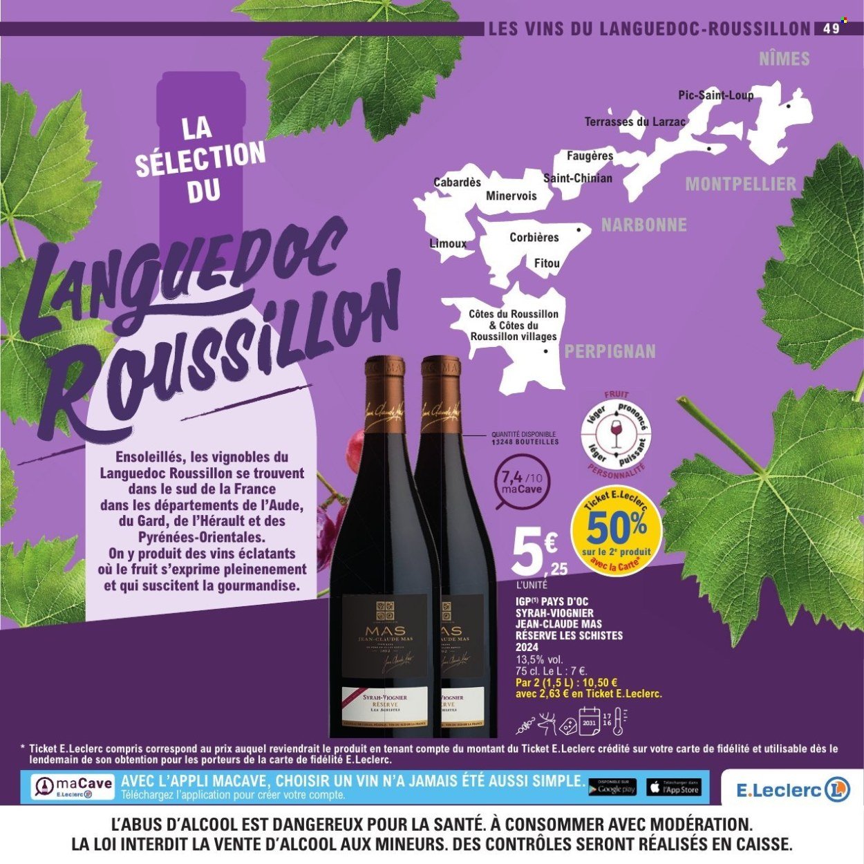 Catalogue E.LECLERC - FOIRE AUX VINS (2025-09-27 - 2025-10-11)