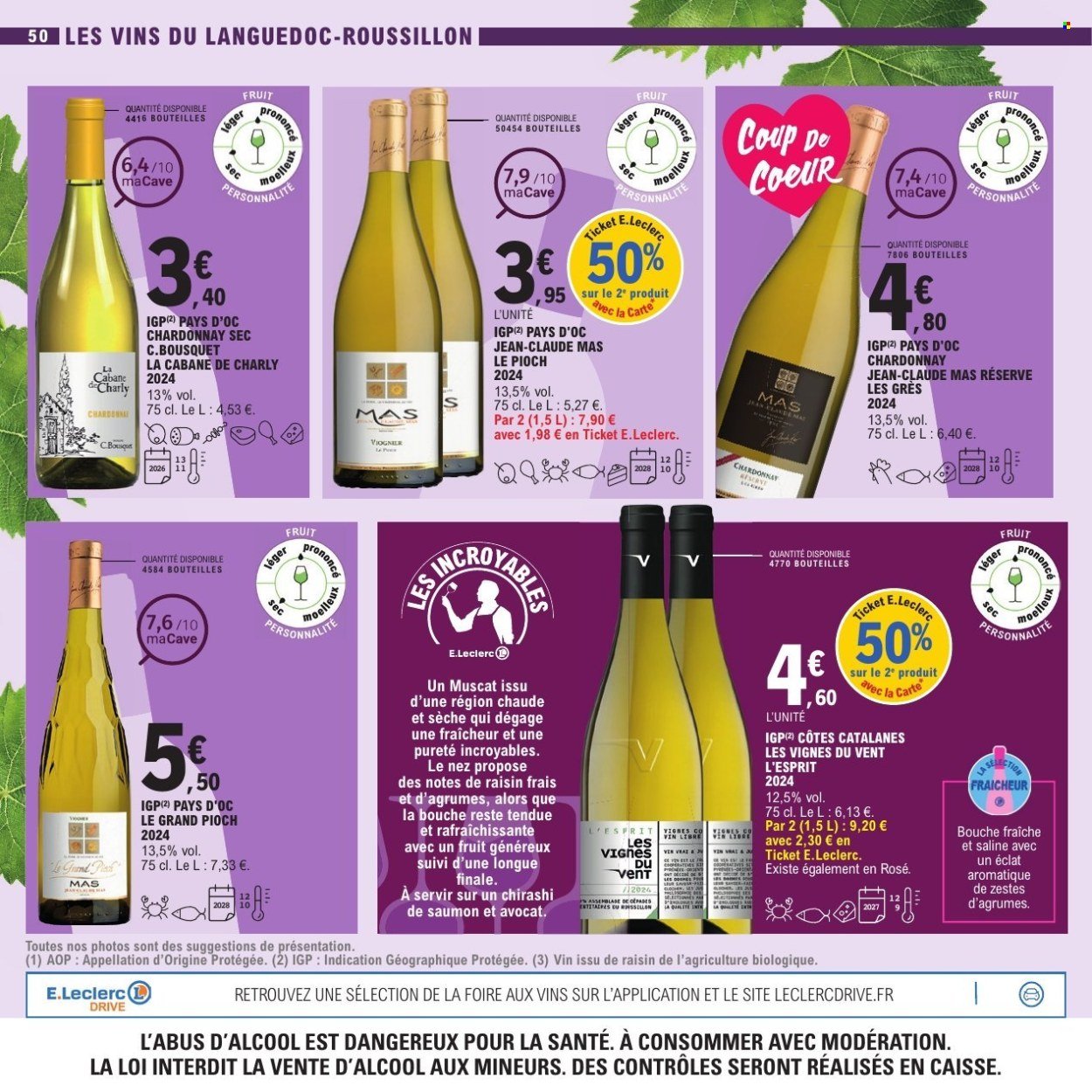 Catalogue E.LECLERC - FOIRE AUX VINS (2025-09-27 - 2025-10-11)