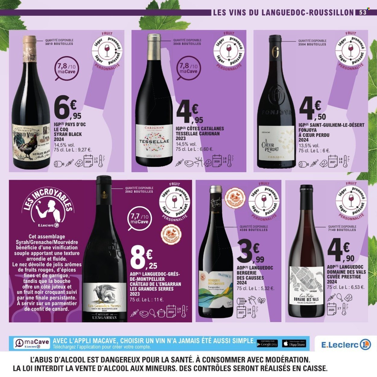 Catalogue E.LECLERC - FOIRE AUX VINS (2025-09-27 - 2025-10-11)