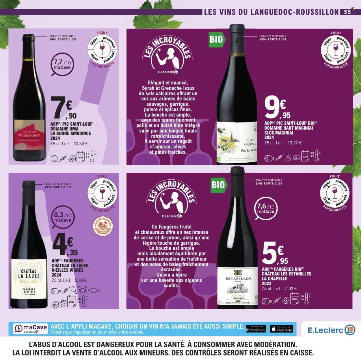 Catalogue E.LECLERC - FOIRE AUX VINS (2025-09-27 - 2025-10-11)