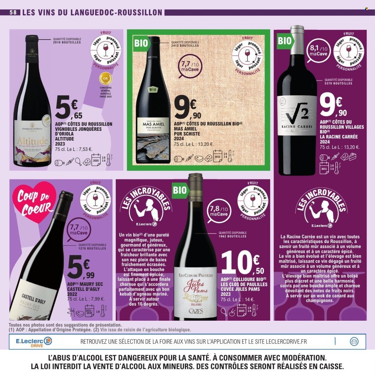 Catalogue E.LECLERC - FOIRE AUX VINS (2025-09-27 - 2025-10-11)