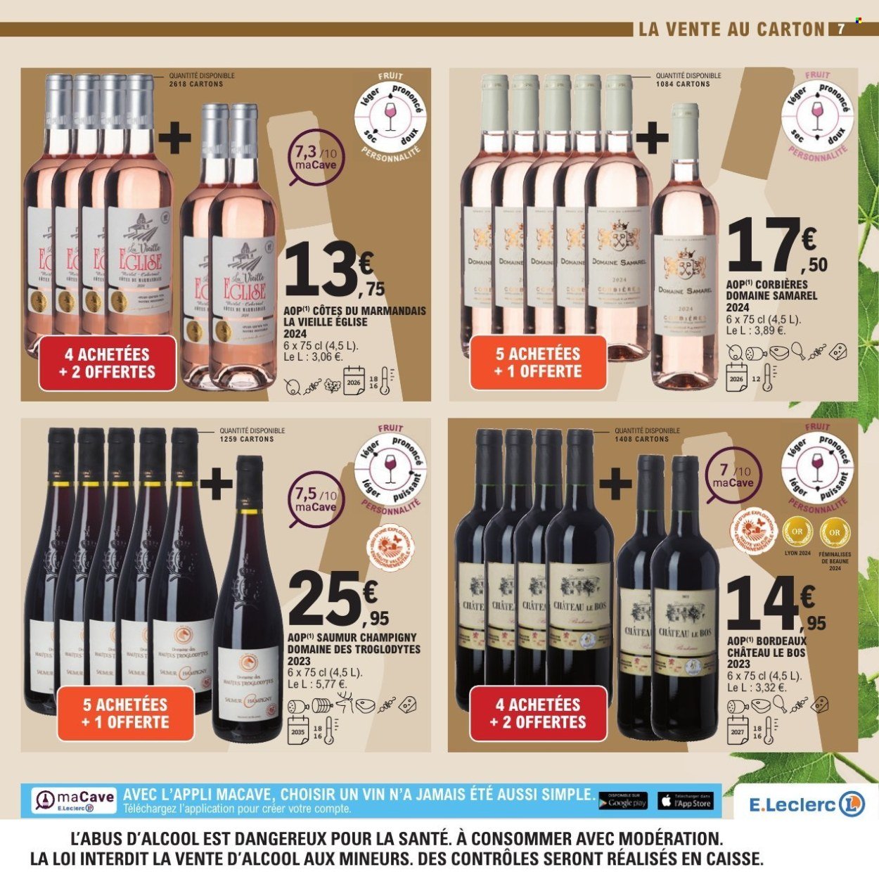 Catalogue E.LECLERC - FOIRE AUX VINS (2025-09-27 - 2025-10-11)