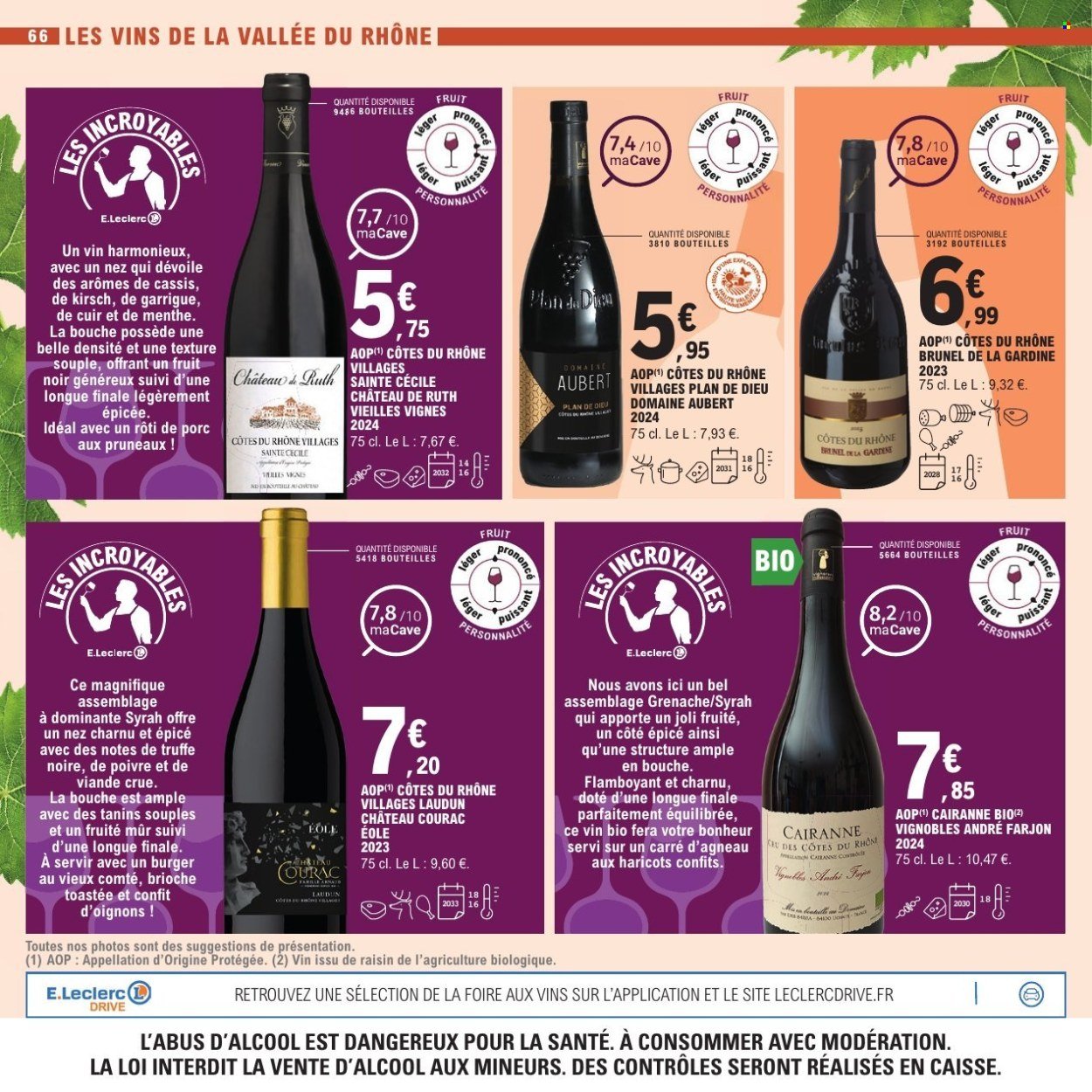 Catalogue E.LECLERC - FOIRE AUX VINS (2025-09-27 - 2025-10-11)