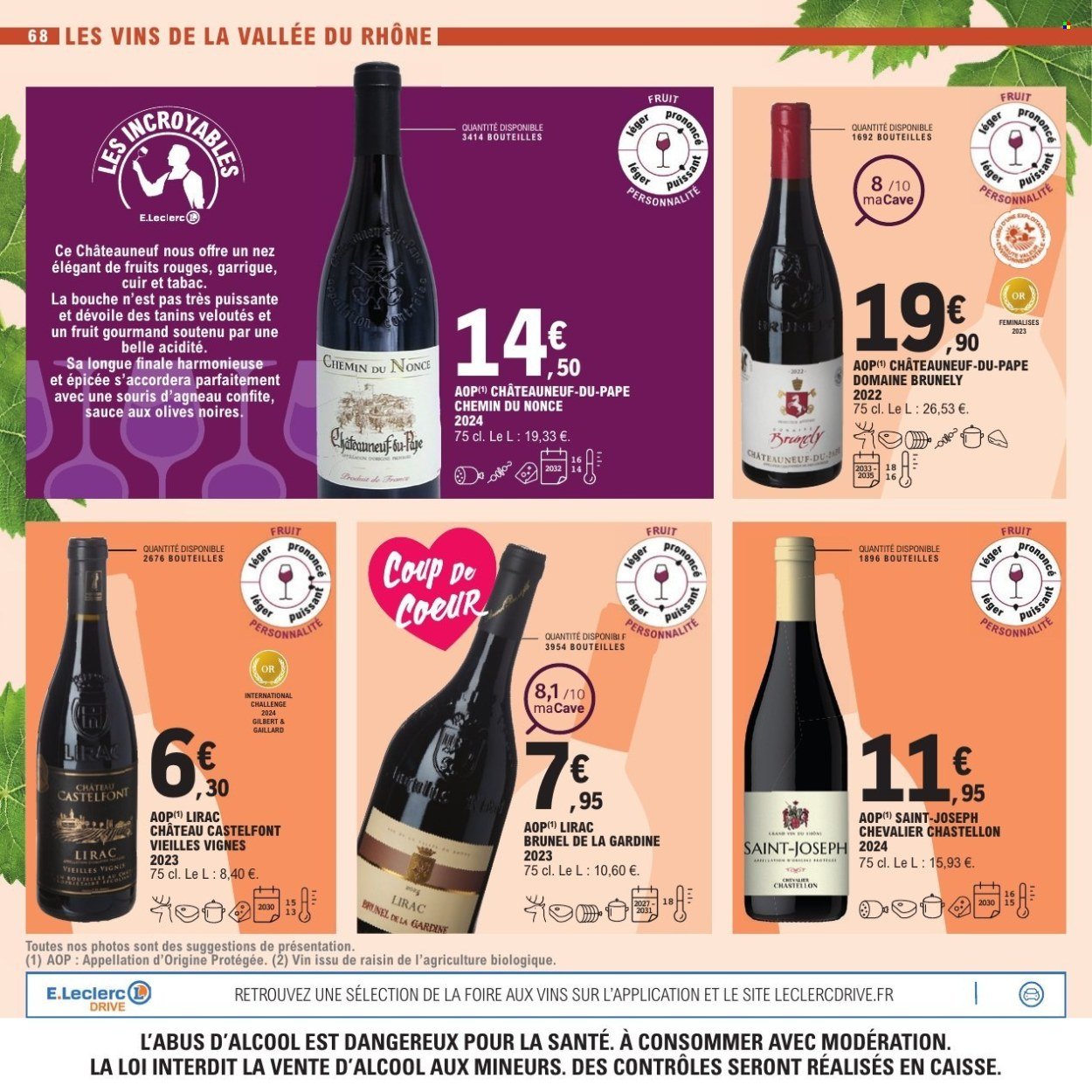 Catalogue E.LECLERC - FOIRE AUX VINS (2025-09-27 - 2025-10-11)