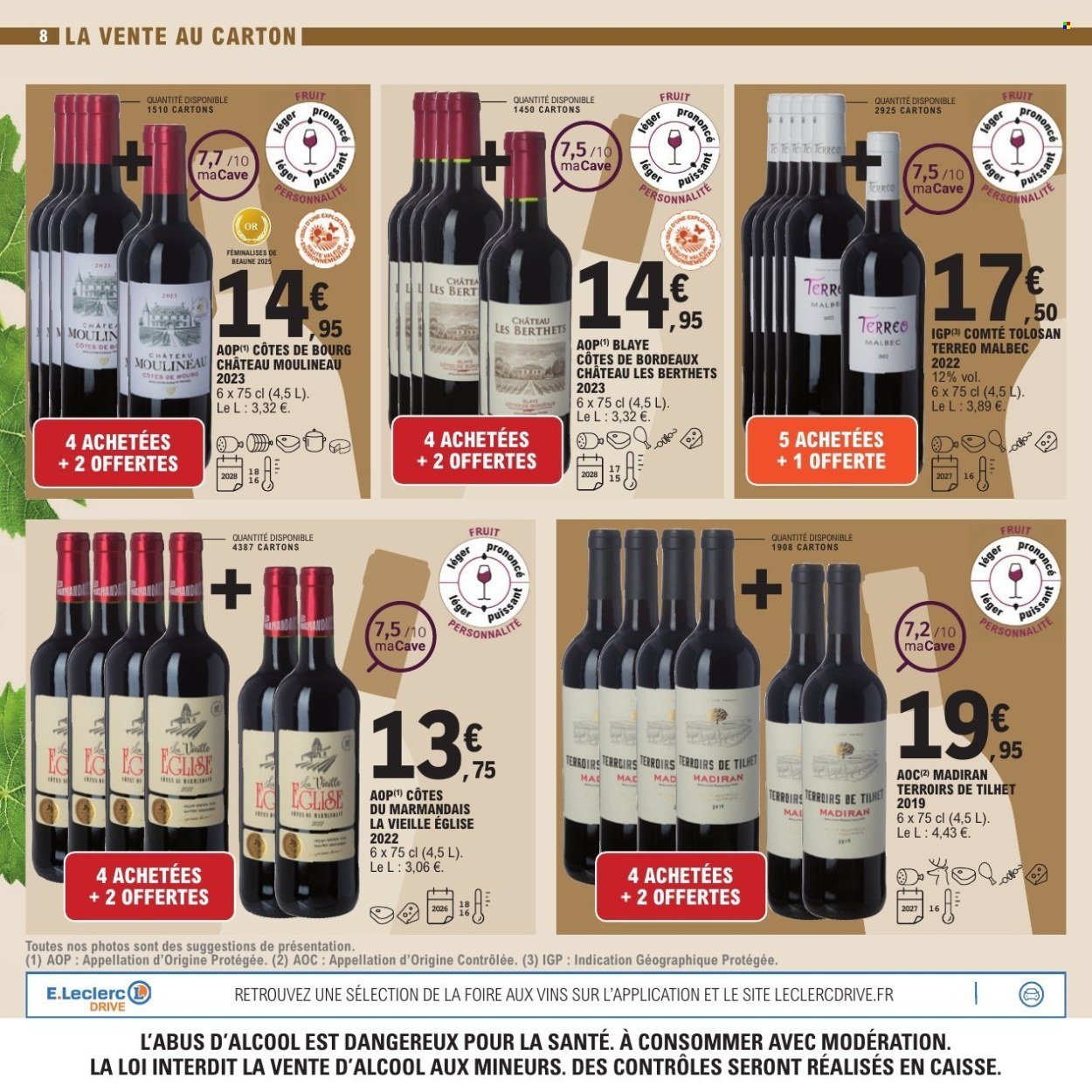 Catalogue E.LECLERC - FOIRE AUX VINS (2025-09-27 - 2025-10-11)