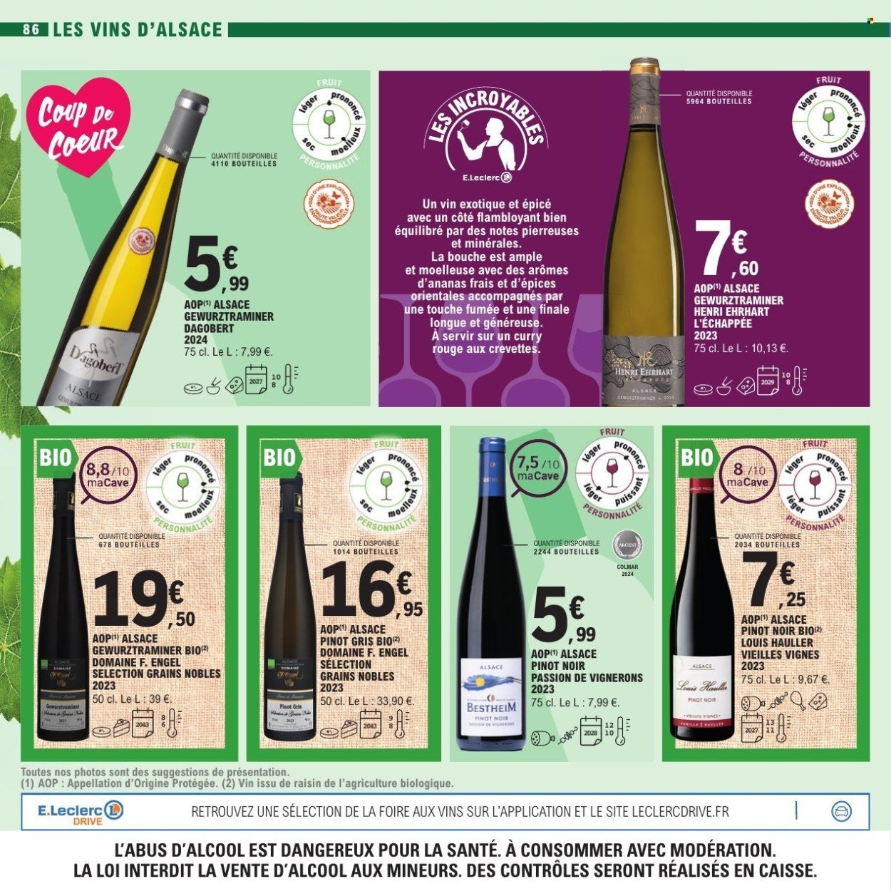 Catalogue E.LECLERC - FOIRE AUX VINS (2025-09-27 - 2025-10-11)