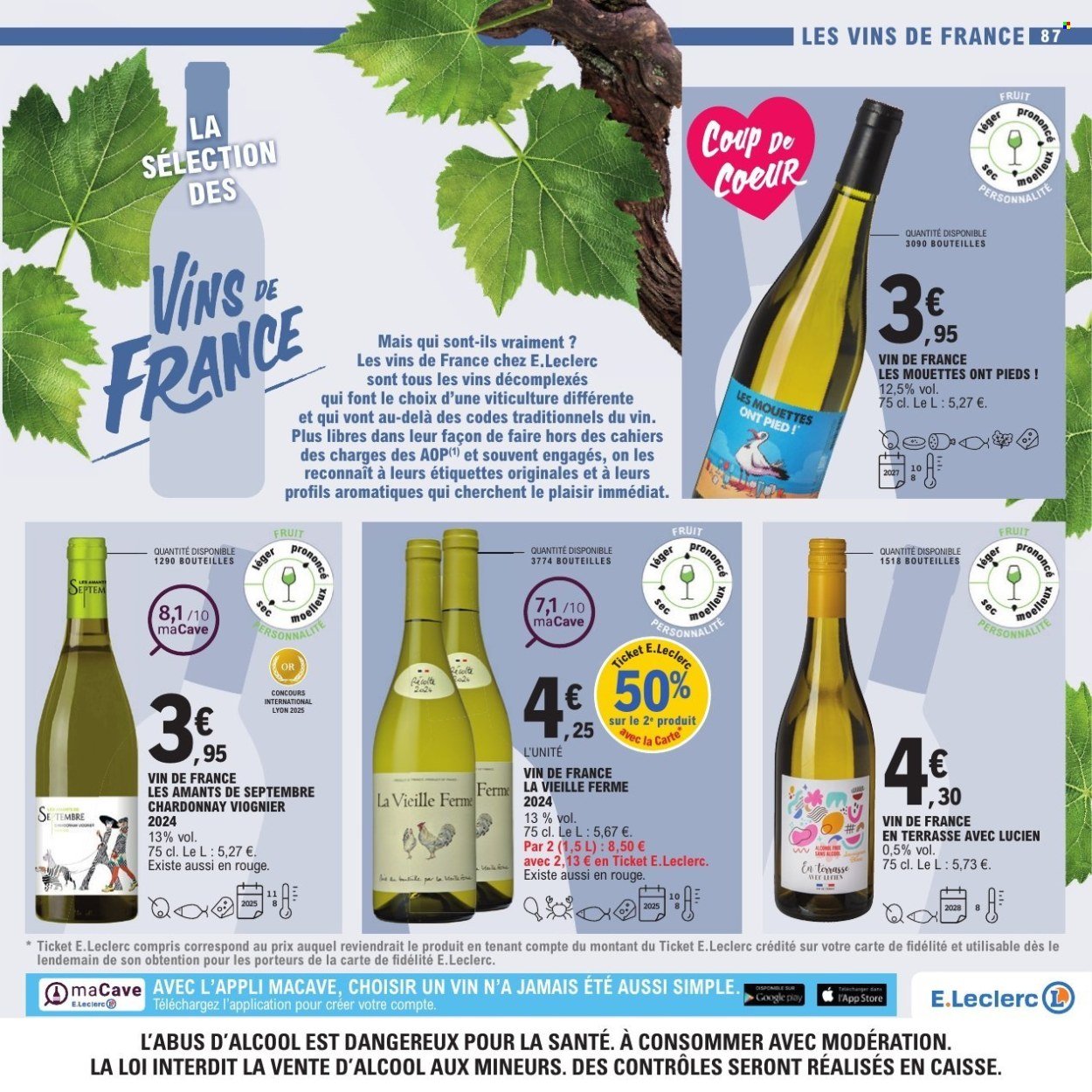 Catalogue E.LECLERC - FOIRE AUX VINS (2025-09-27 - 2025-10-11)