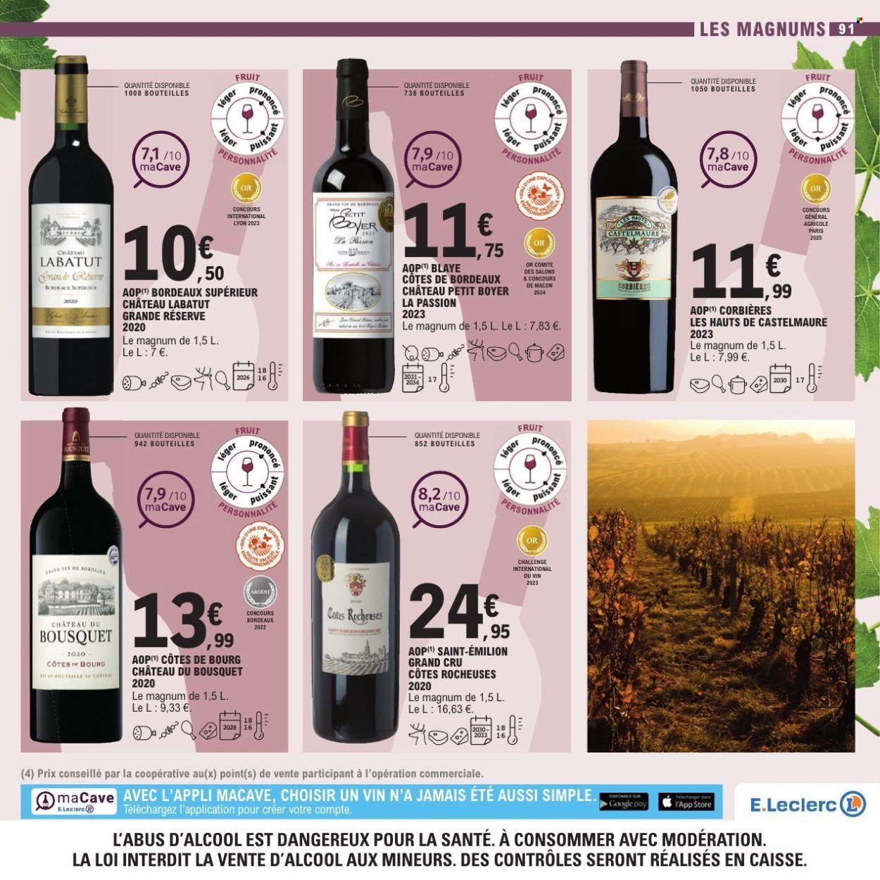 Catalogue E.LECLERC - FOIRE AUX VINS (2025-09-27 - 2025-10-11)