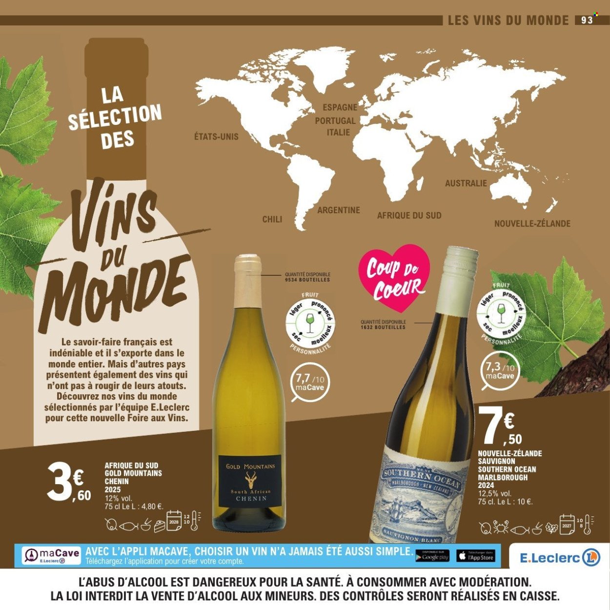 Catalogue E.LECLERC - FOIRE AUX VINS (2025-09-27 - 2025-10-11)