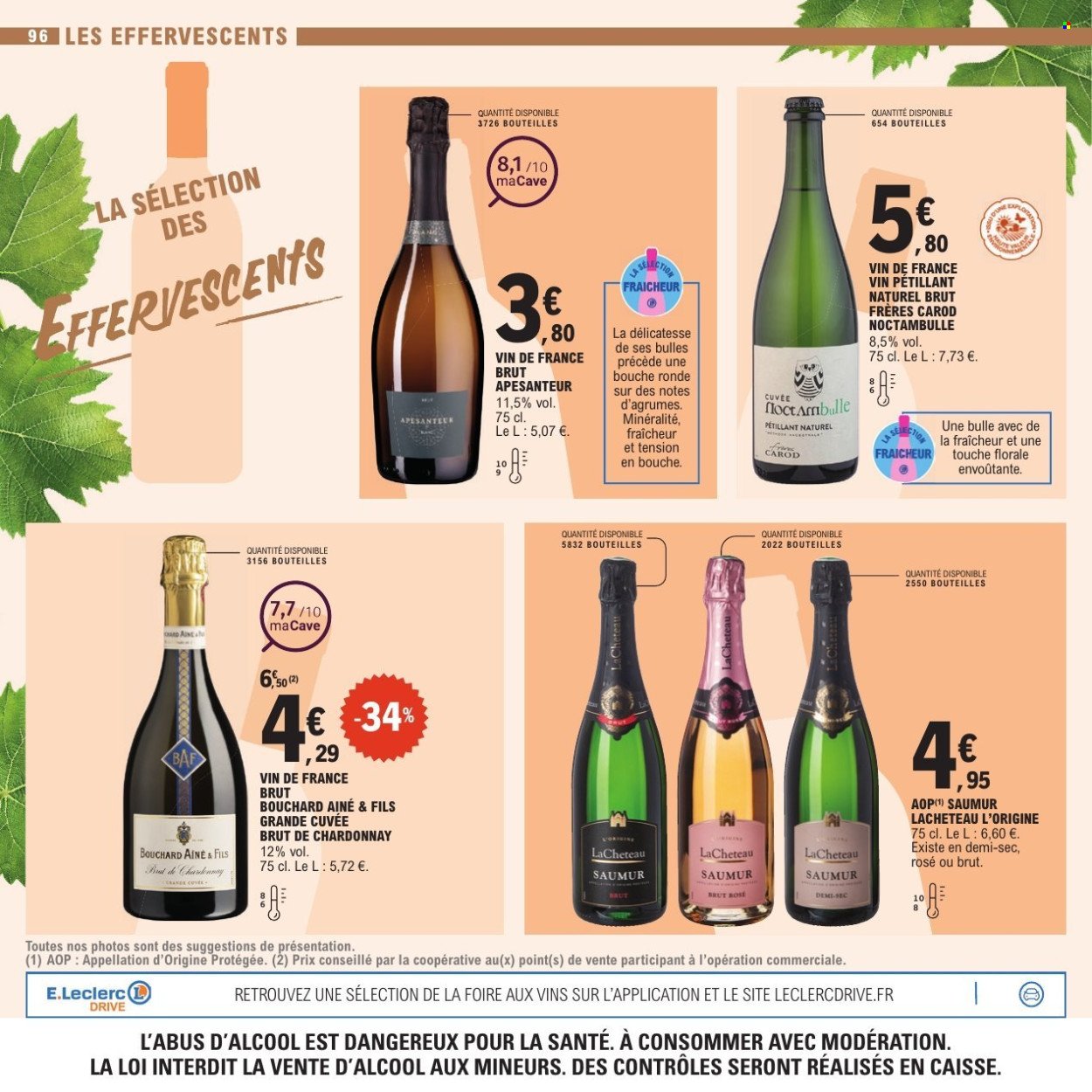 Catalogue E.LECLERC - FOIRE AUX VINS (2025-09-27 - 2025-10-11)