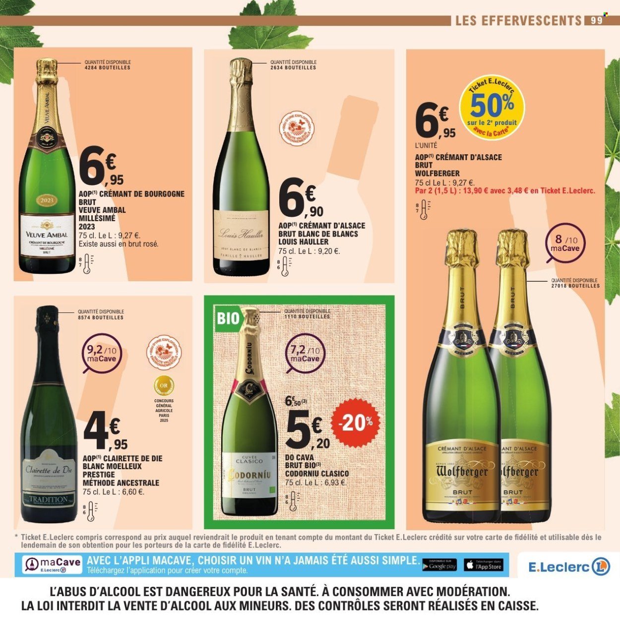 Catalogue E.LECLERC - FOIRE AUX VINS (2025-09-27 - 2025-10-11)