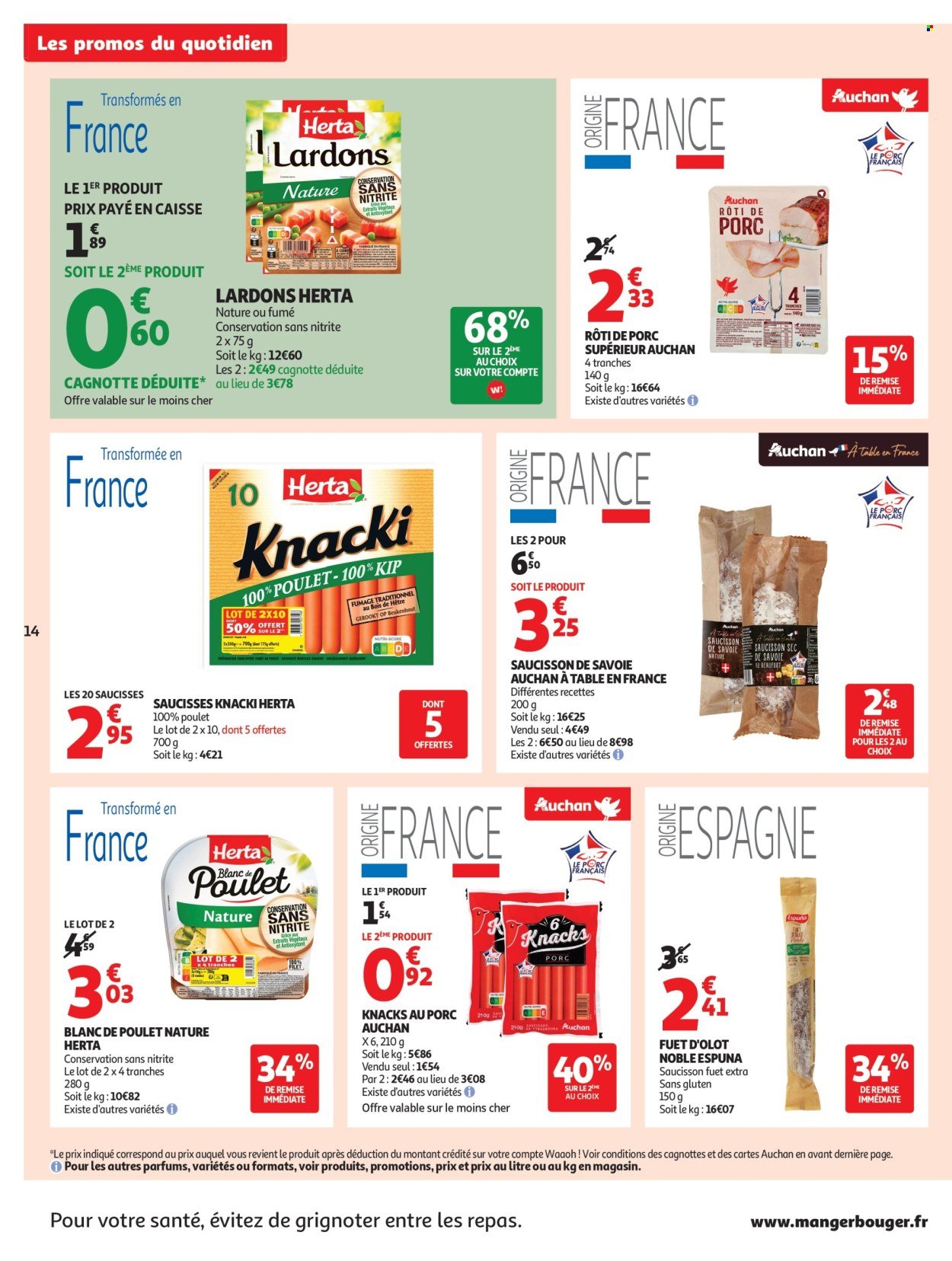 Catalogue AUCHAN - Foire à la bière dans votre super : sans pression pour le budget (2025-07-29 - 2025-08-09)