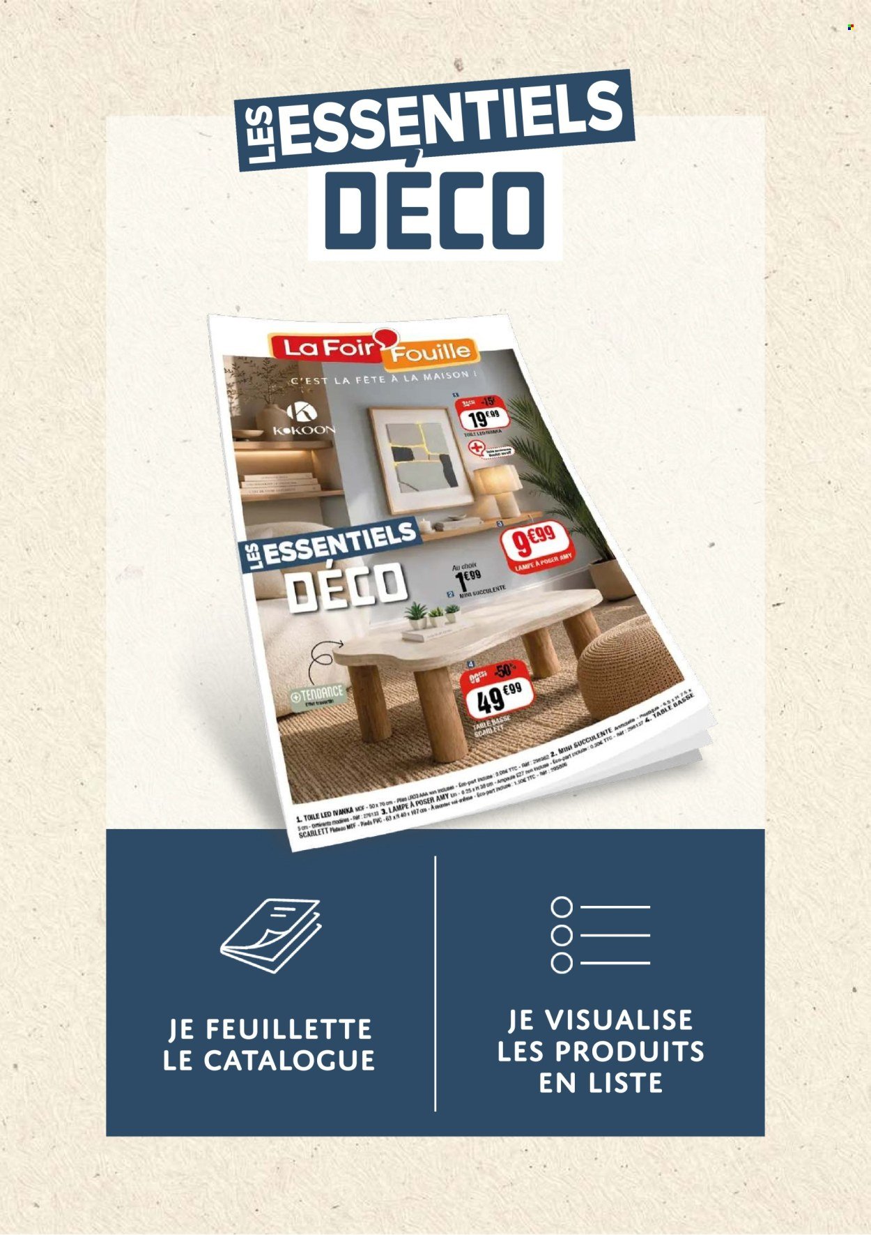 Catalogue LA FOIR'FOUILLE - Du lundi 24 août 2026