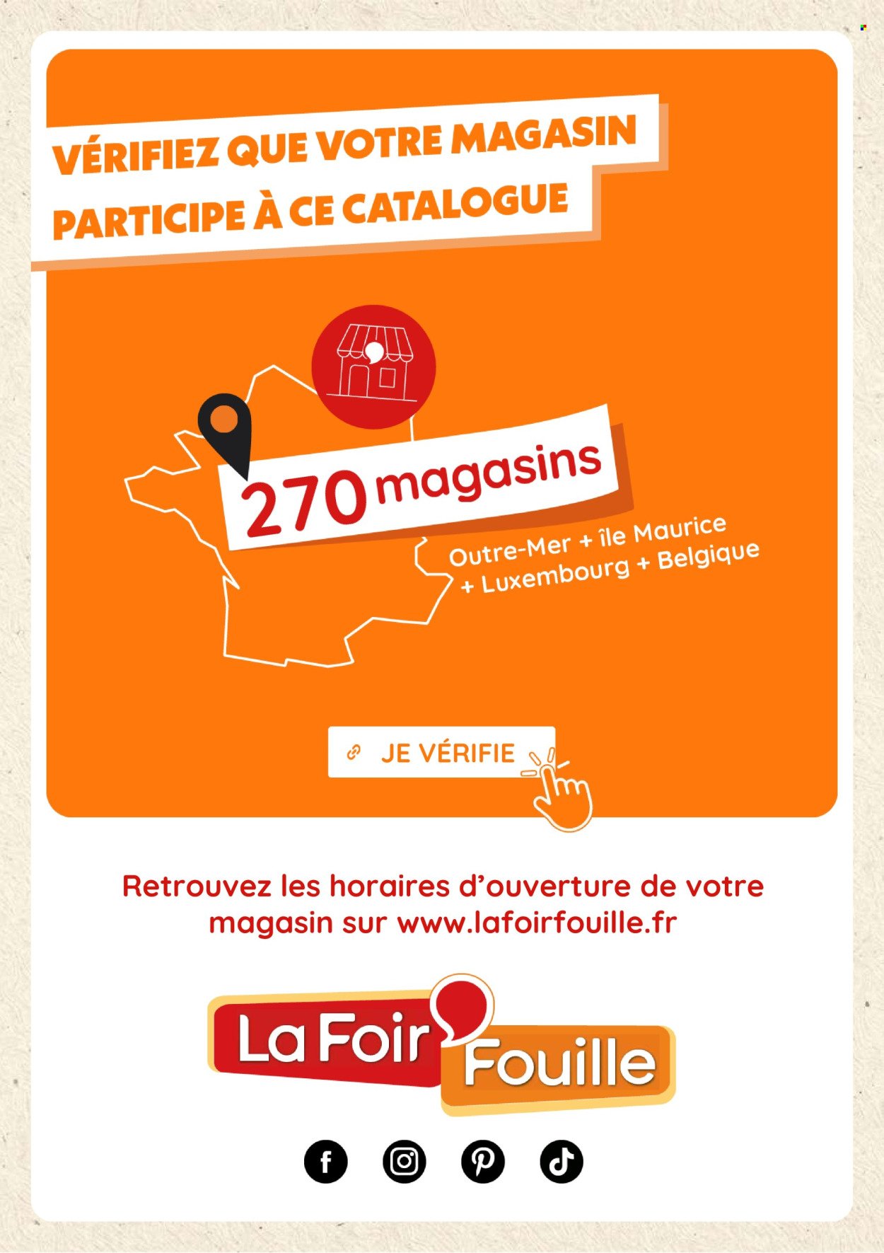 Catalogue LA FOIR'FOUILLE - Du lundi 24 août 2026
