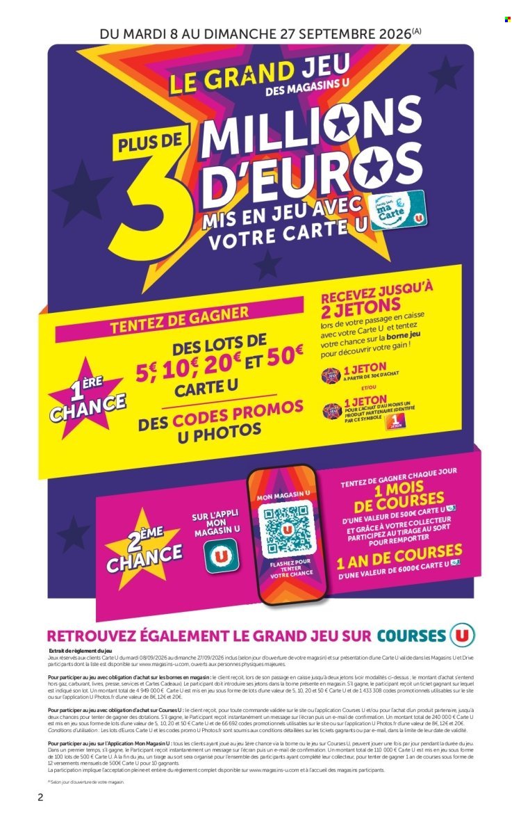 Catalogue HYPER U - Quinzaine des prix ultra bas