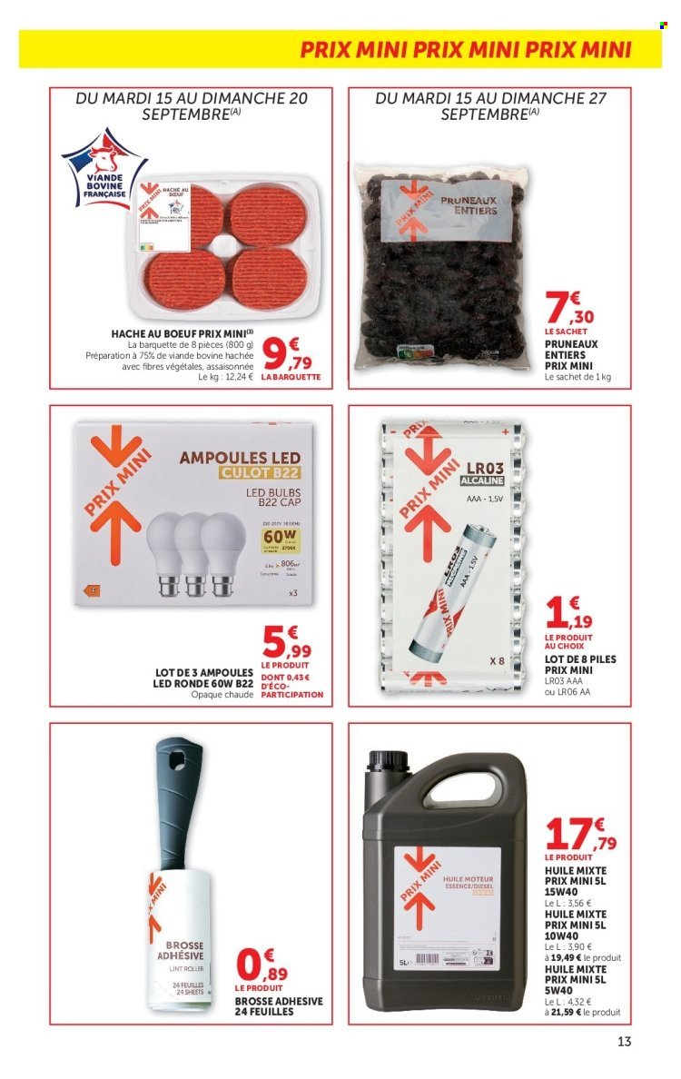 Catalogue HYPER U - Quinzaine des prix ultra bas