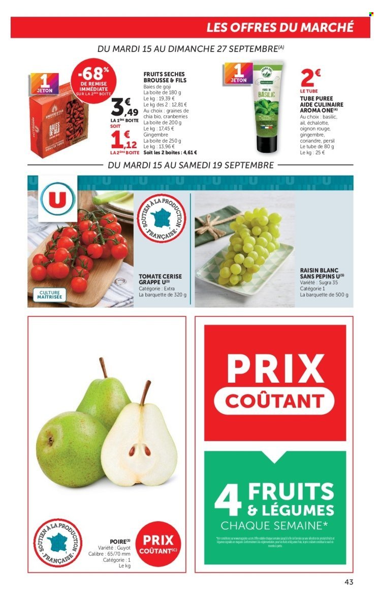 Catalogue HYPER U - Quinzaine des prix ultra bas