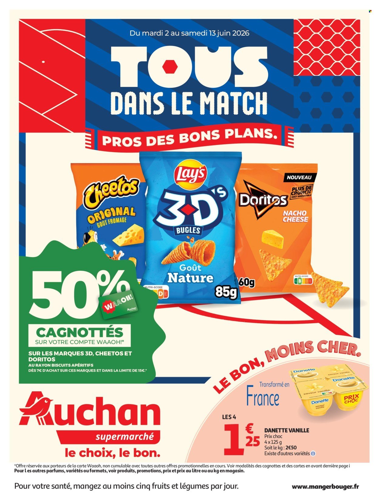 Catalogue AUCHAN - Produits laitiers supers