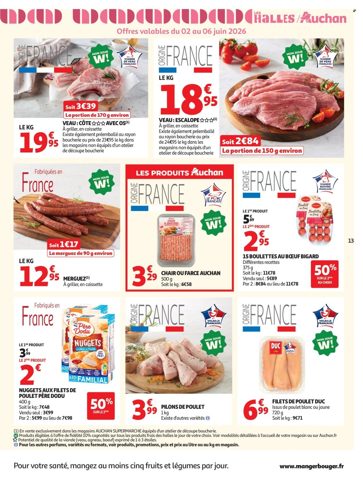 Catalogue AUCHAN - Produits laitiers supers