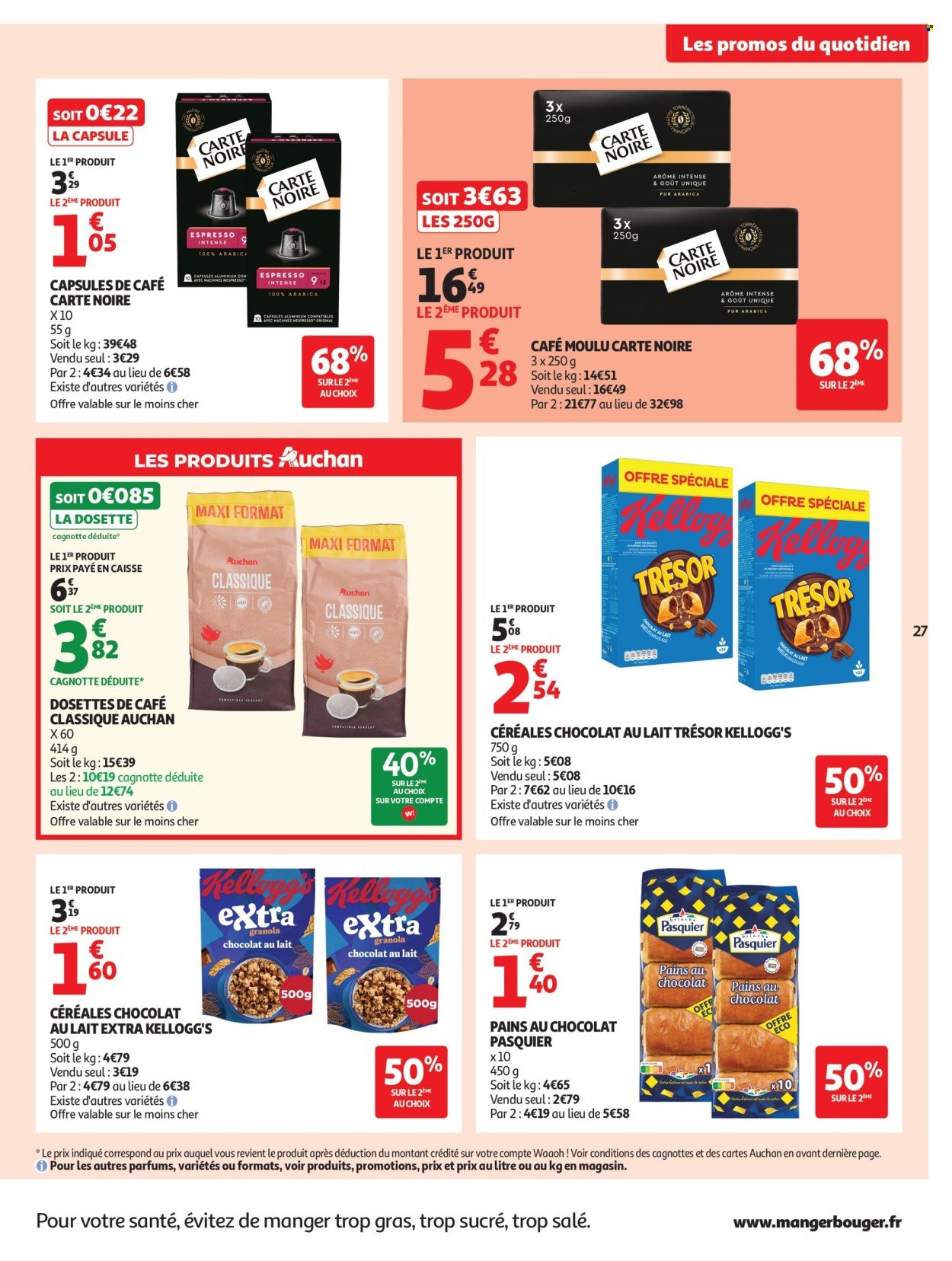 Catalogue AUCHAN - Produits laitiers supers