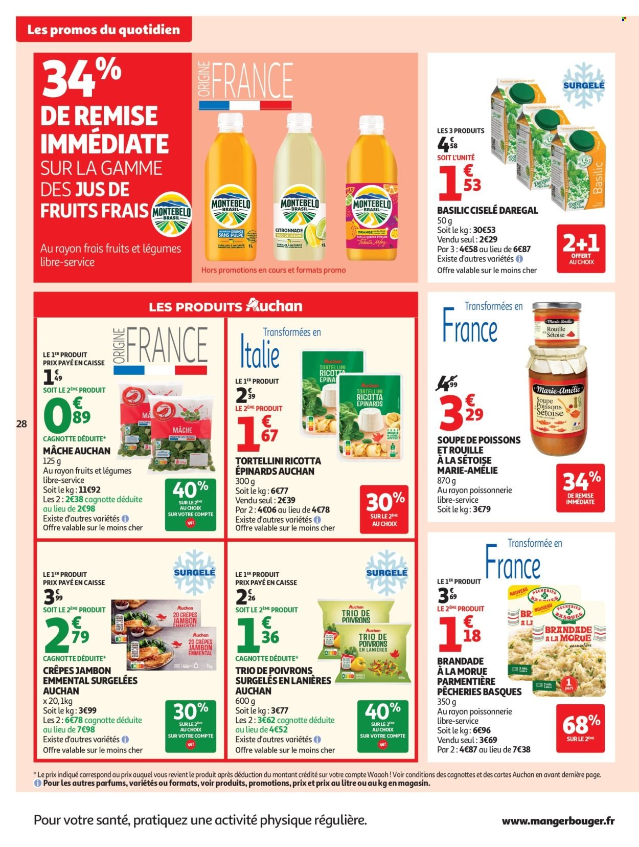 Catalogue AUCHAN - Produits laitiers supers