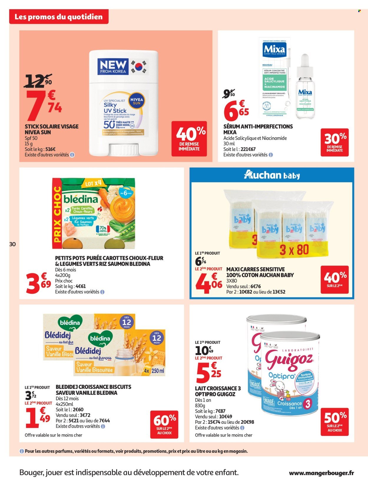 Catalogue AUCHAN - Produits laitiers supers