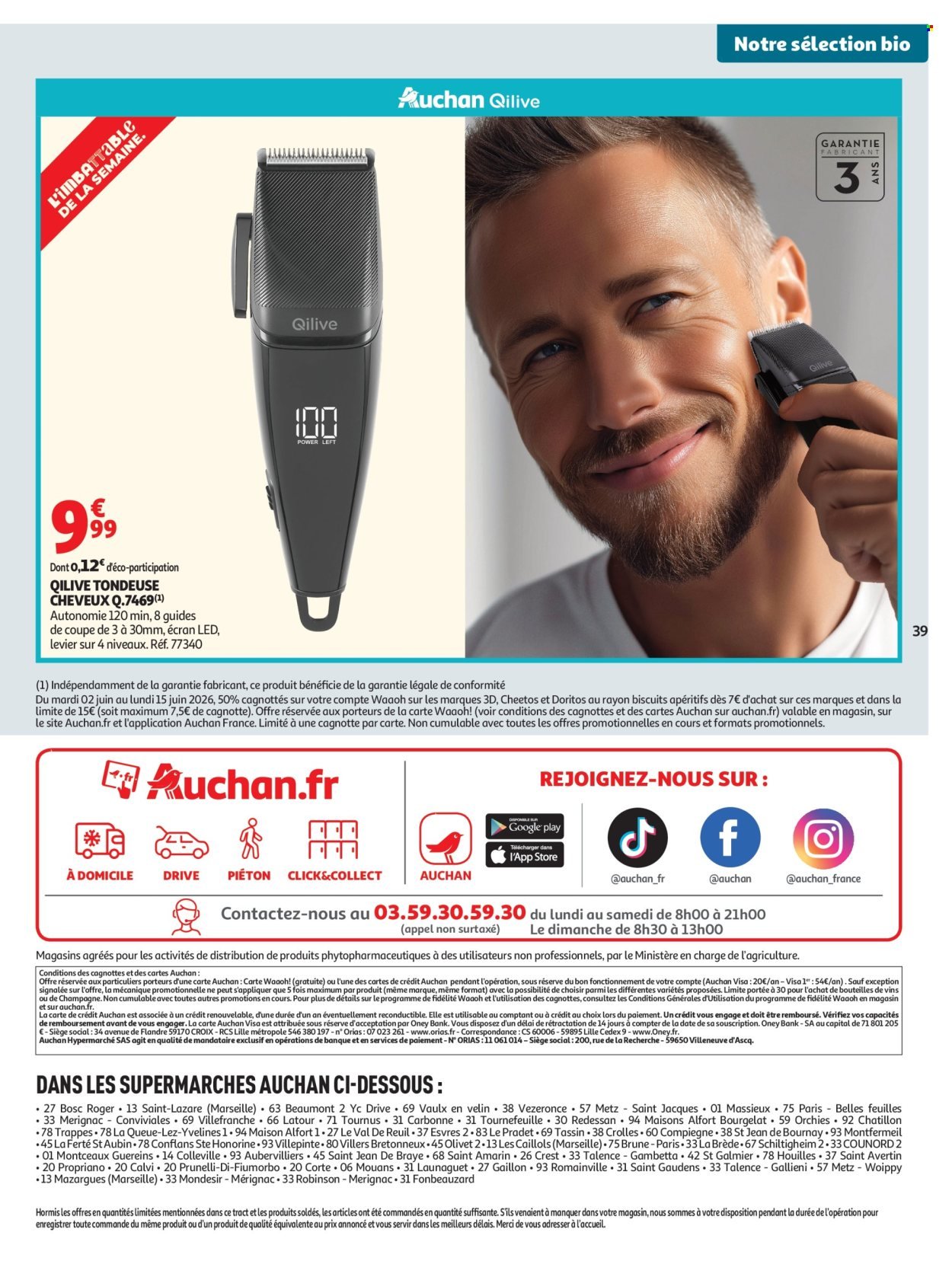 Catalogue AUCHAN - Produits laitiers supers