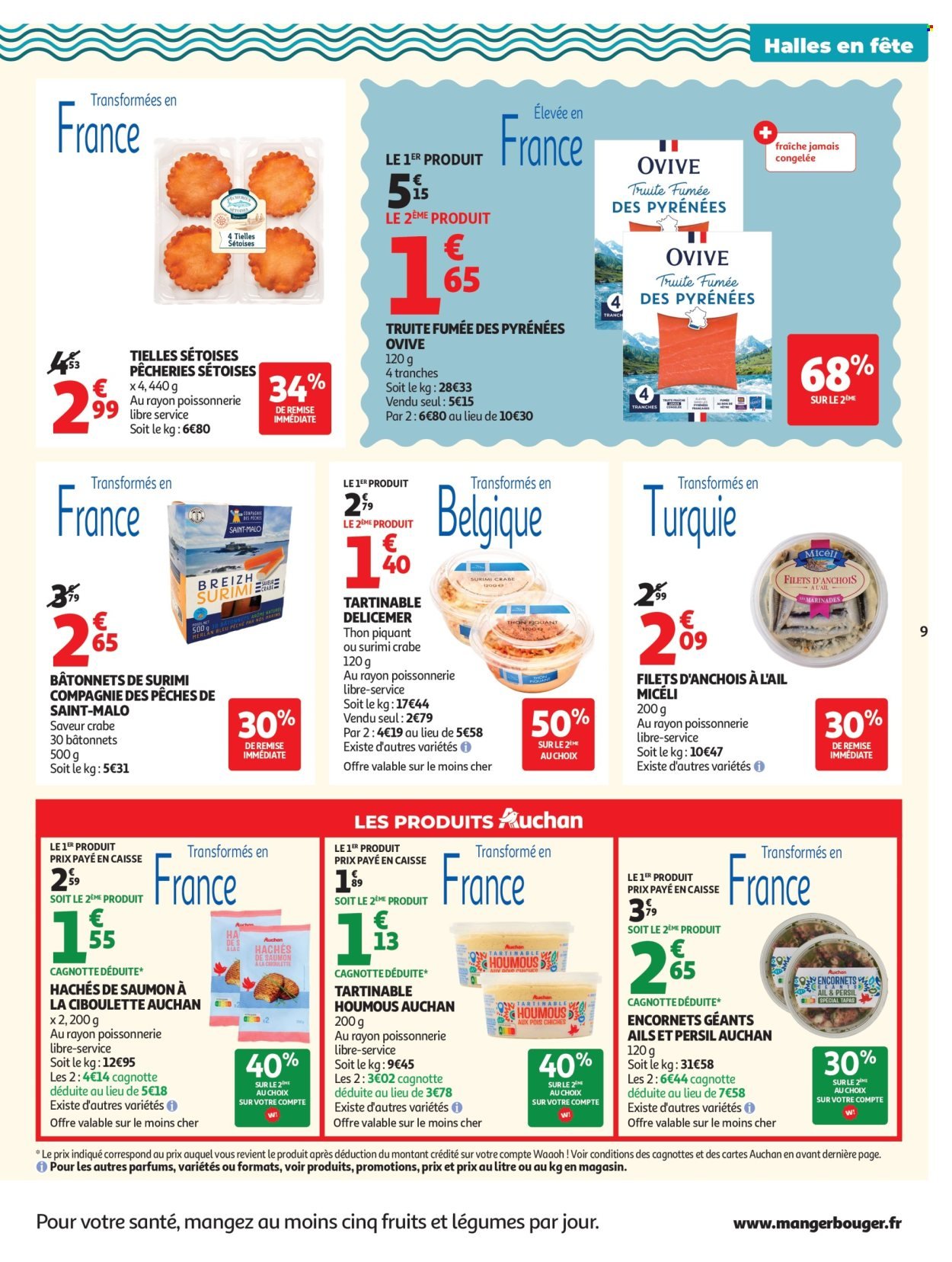 Catalogue AUCHAN - Produits laitiers supers